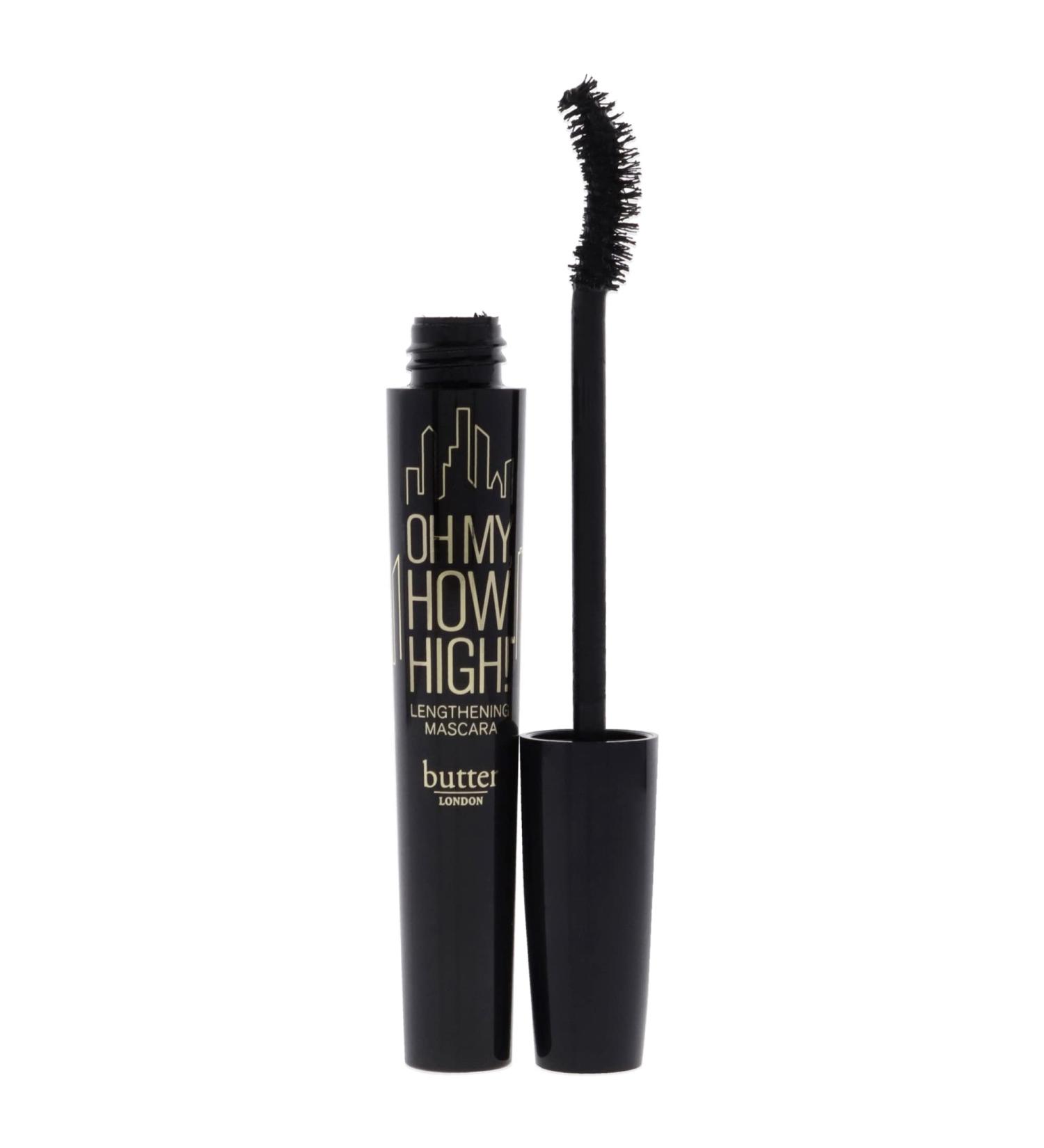 butter LONDON Oh My How High Mascara - Monumental Black | Lengthening Formula - Buy Online on GoSupps.com