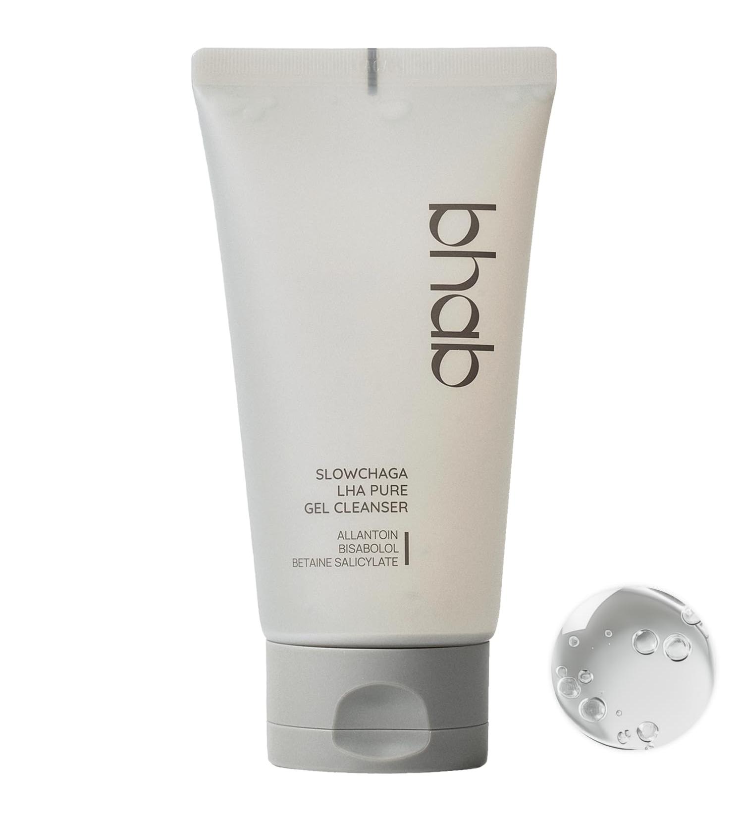 BHAB Slowchaga LHA PHA BHA Pure Gel Cleanser Gentle Acid Cleanser with Hyaluronic Acid Panthenol & Allantoin for Pore Care Mild Exfoliation & Hydration Korean Skincare 5.07 fl oz (150ml) - Buy Online on GoSupps.com