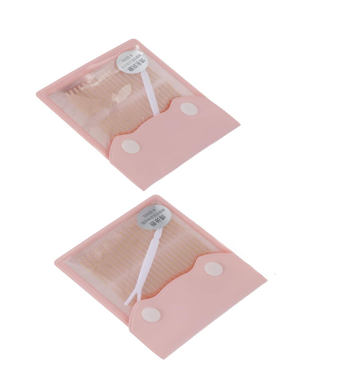 Gogogmee 2 Lace Double Eyelid Sticker Stickers Invisible Slim Eyelid Tapes Double Eyelid Decal for Girl Woman 8x6.5cm As Shown - Buy Online on GoSupps.com