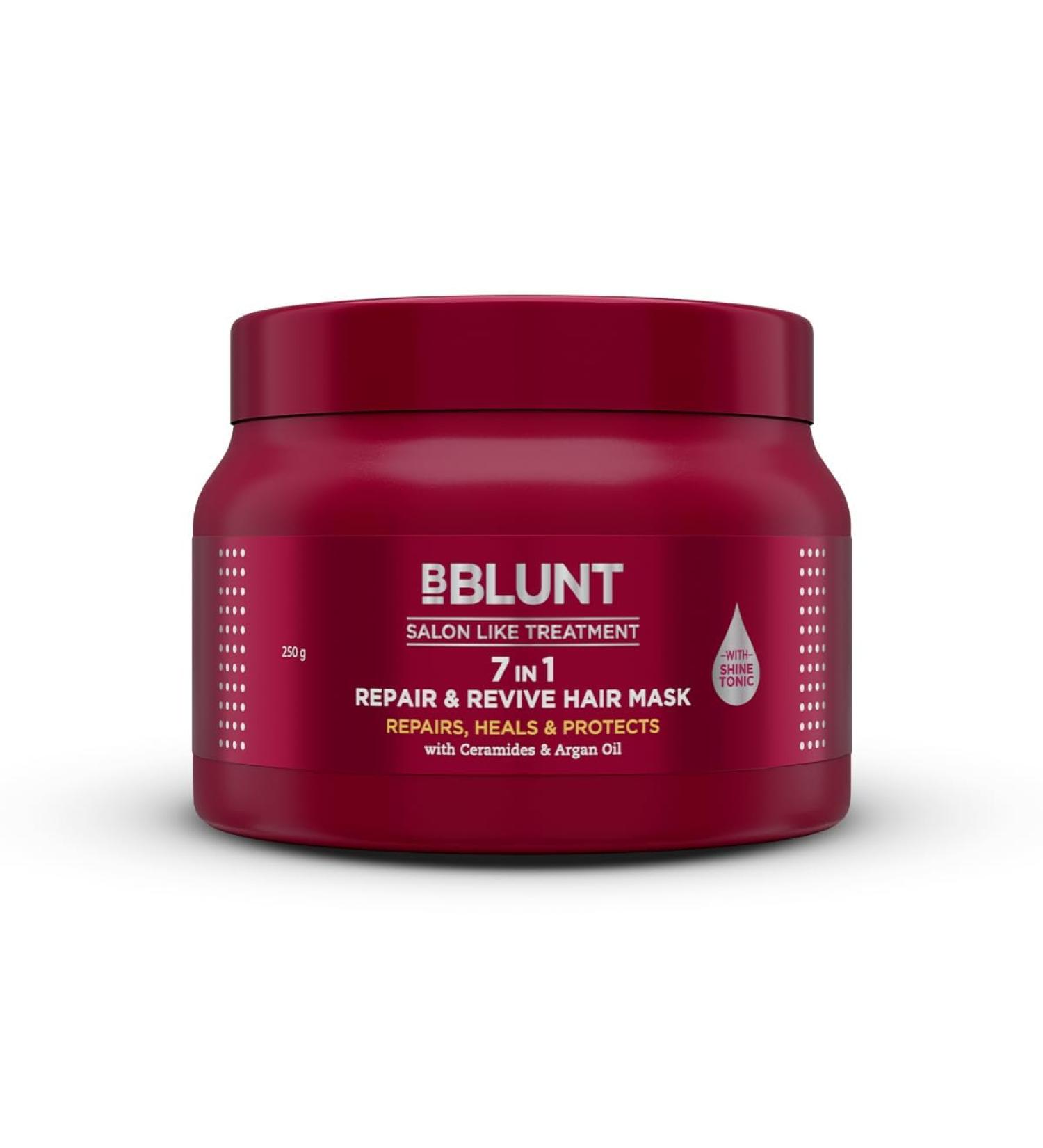 BB_LUNT 7 in 1 Repair & Revive Hair Mask - 250g | 100% Damage Repair | 7 Signs of Hair Damage | Enriched with Ceramides & Argan Oil | International Shipping Available - Buy Online on GoSupps.com