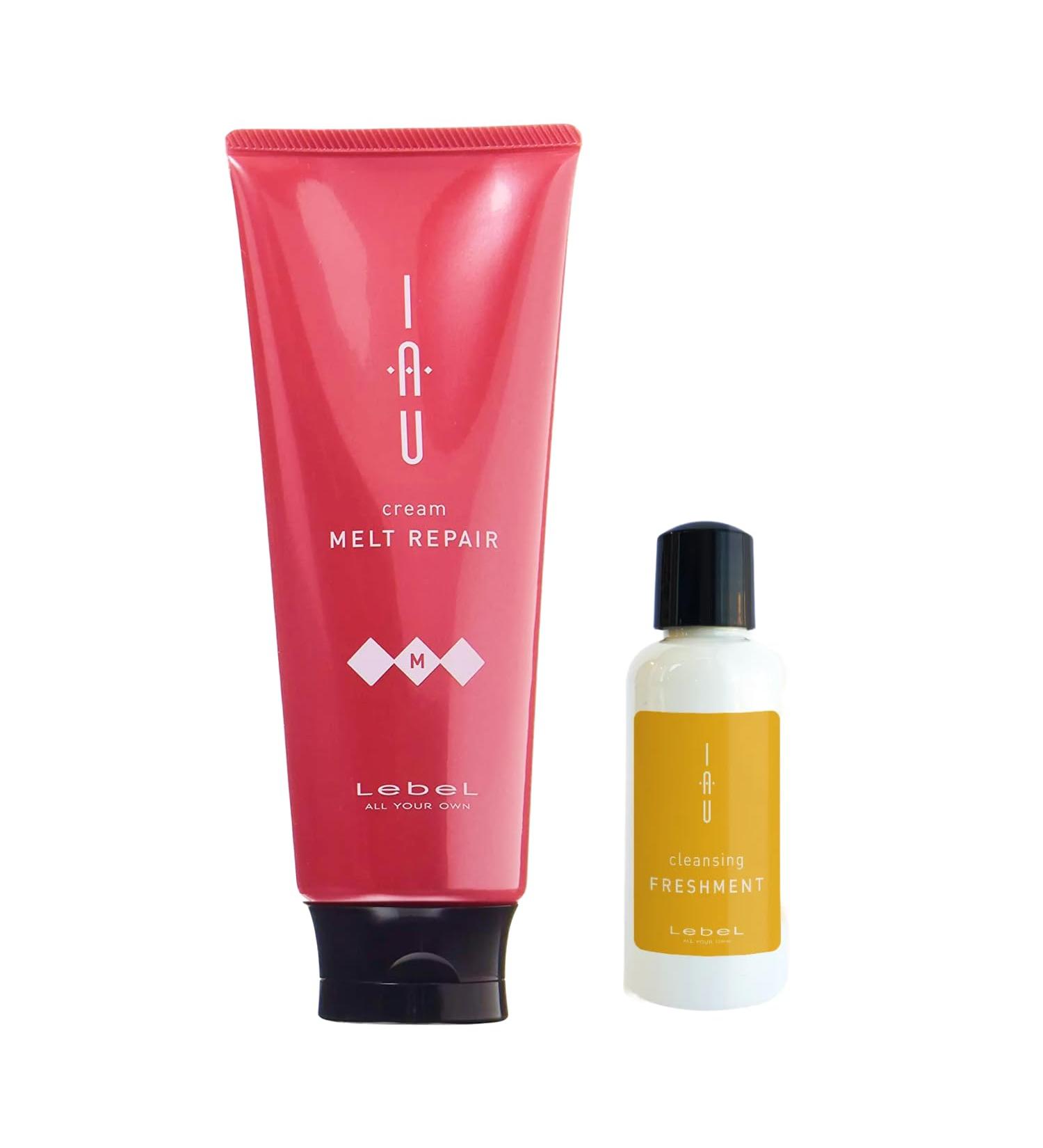 LebeL IAU Melt Repair Treatment + gratis Freshment Shampoo Mini Limited Gift Set - Buy Online on GoSupps.com