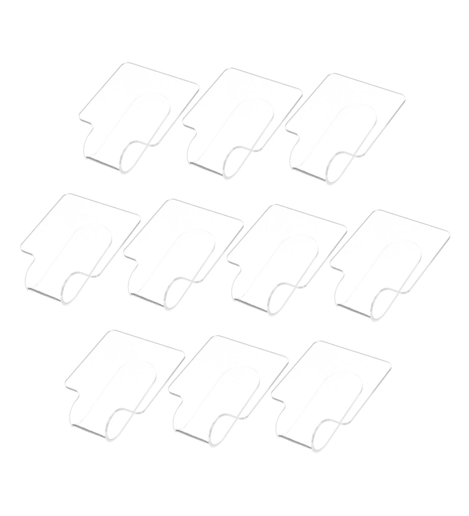 Baluue 10pi ces Palette De M lange Acrylique Portable Plateau Transparent Pour Fond De Teint Et Accessoires De Nail Art - Buy Online on GoSupps.com