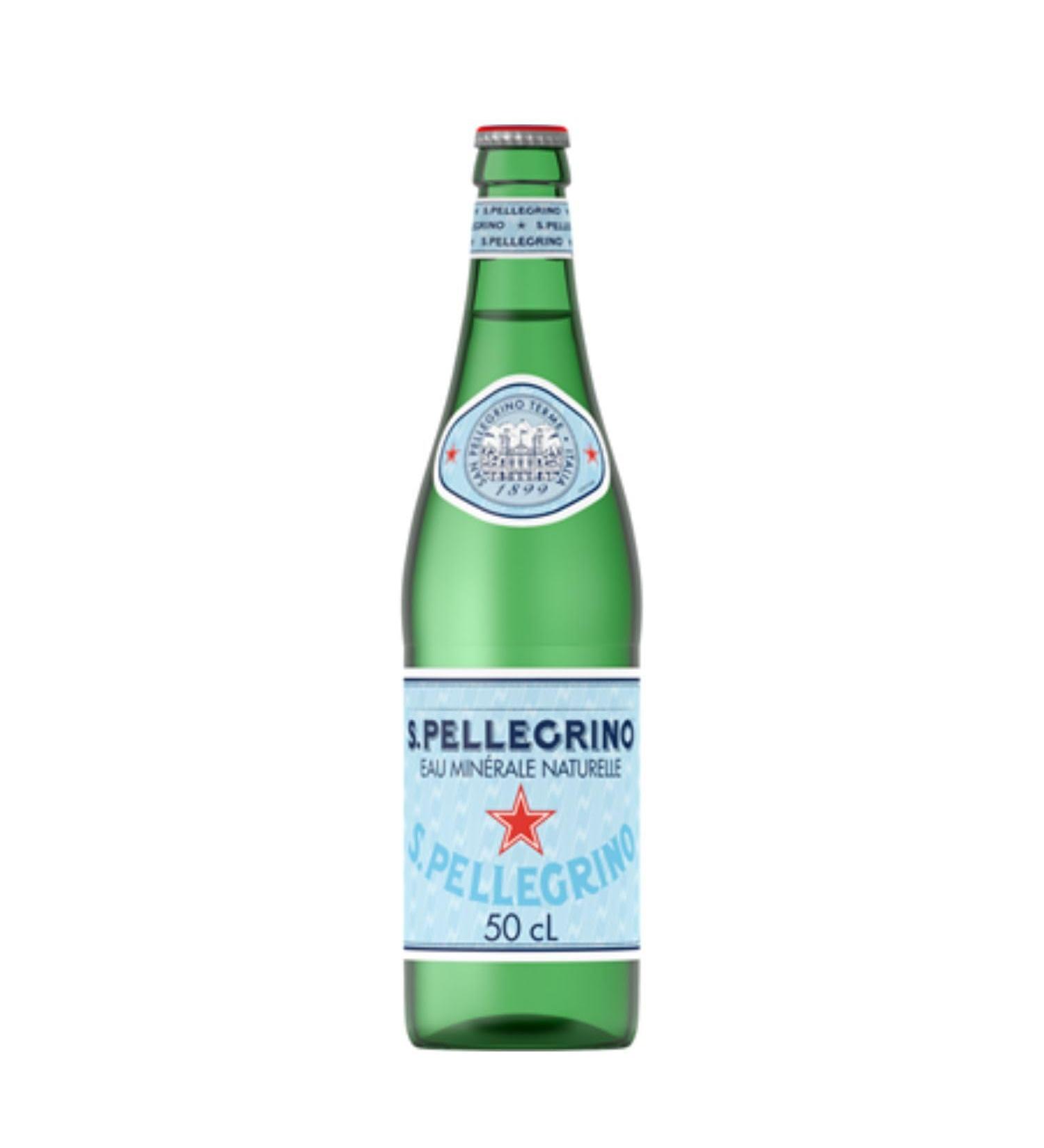 San Pellegrino - Natural sparkling mineral water (glass bottle) - 20 x50 cL