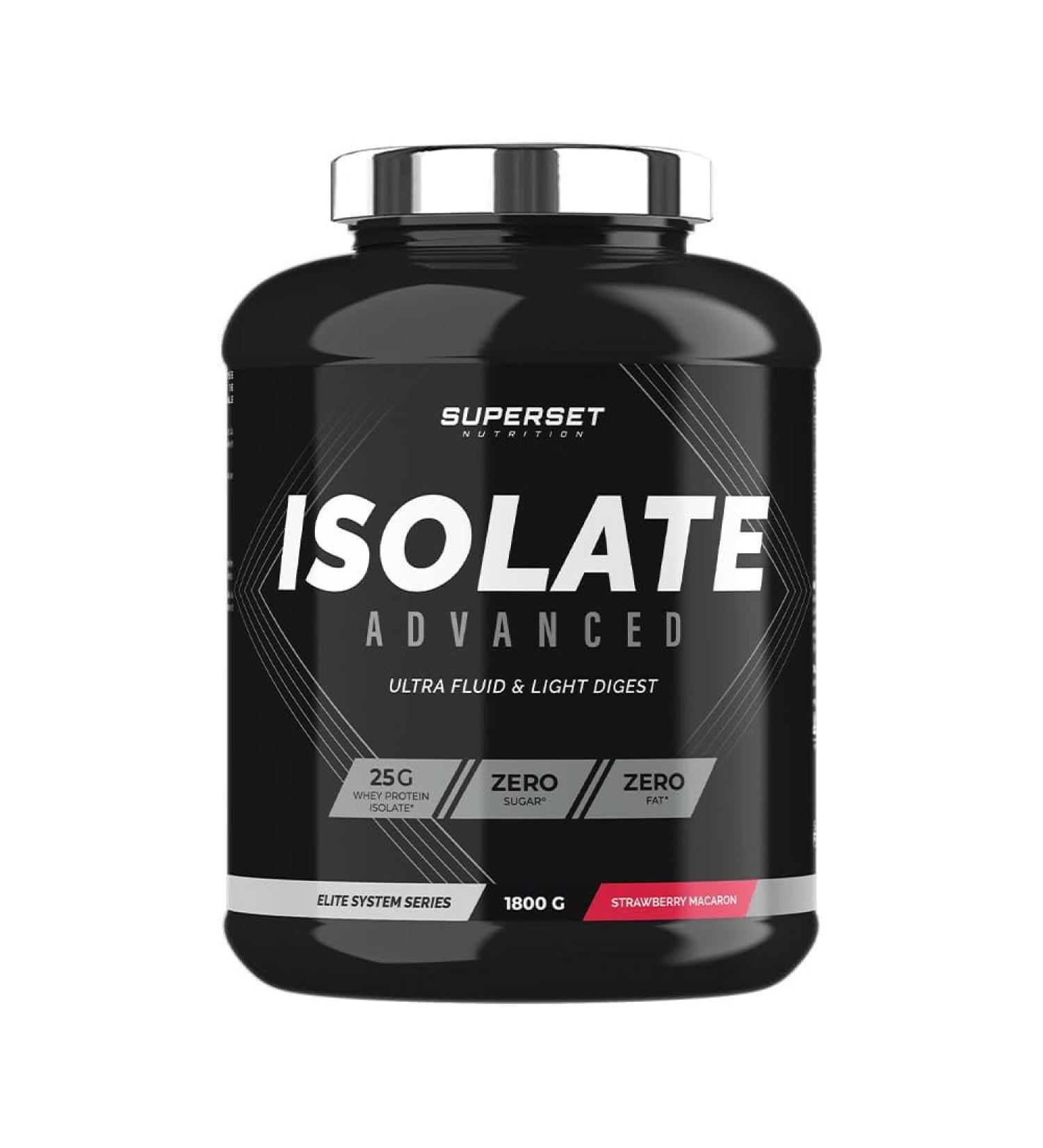 Superset Nutrition | Zero Isolate Advanced (4 lbs) | Whey Isolate | Pure Whey Isolate: zero sugar zero fat! - Buy Online on GoSupps.com