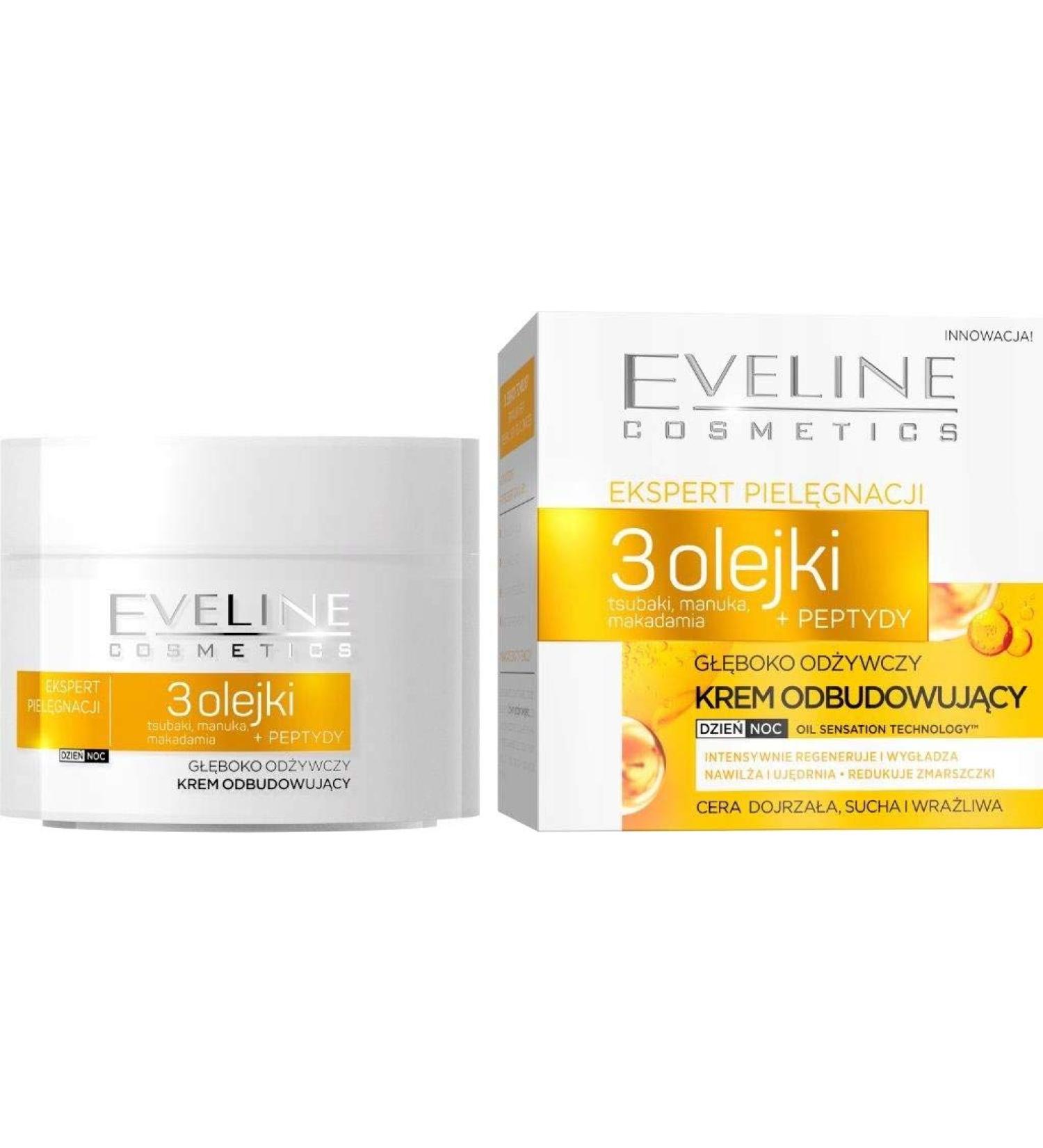 Skin Care Expert 3 Oils Deeply Nourishing and Restoring Day and Night Cream
