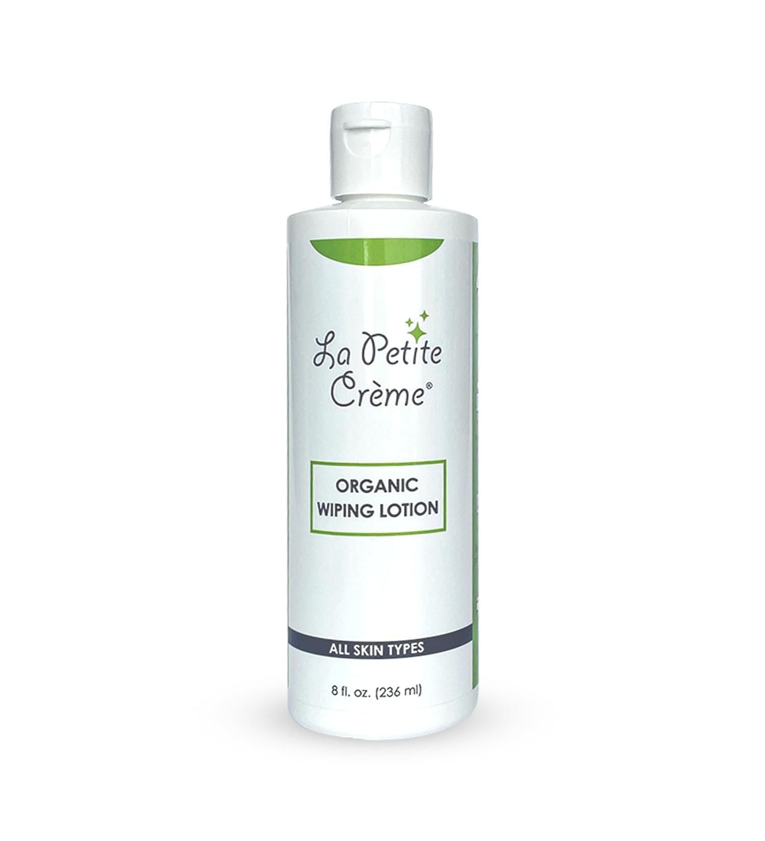 La Petite French Premium Wiping Lotion - Organic Flushable Skin Cleanser & Moisturizer (8 oz) - Eco-Friendly Alternative to Wet Wipes for a Better Bathroom Experience - Buy Online on GoSupps.com