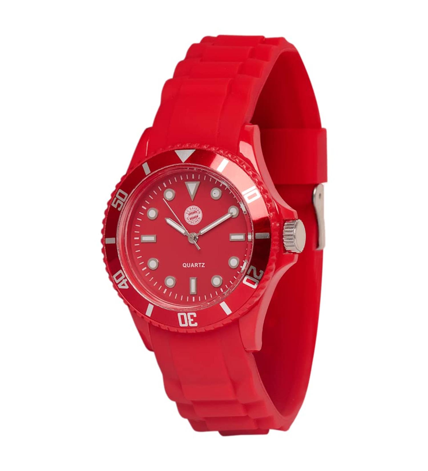 FC Bayern Munich Red Children's Wristwatch | Official Merchandise | Best eCommerce Deals - Buy Online on GoSupps.com