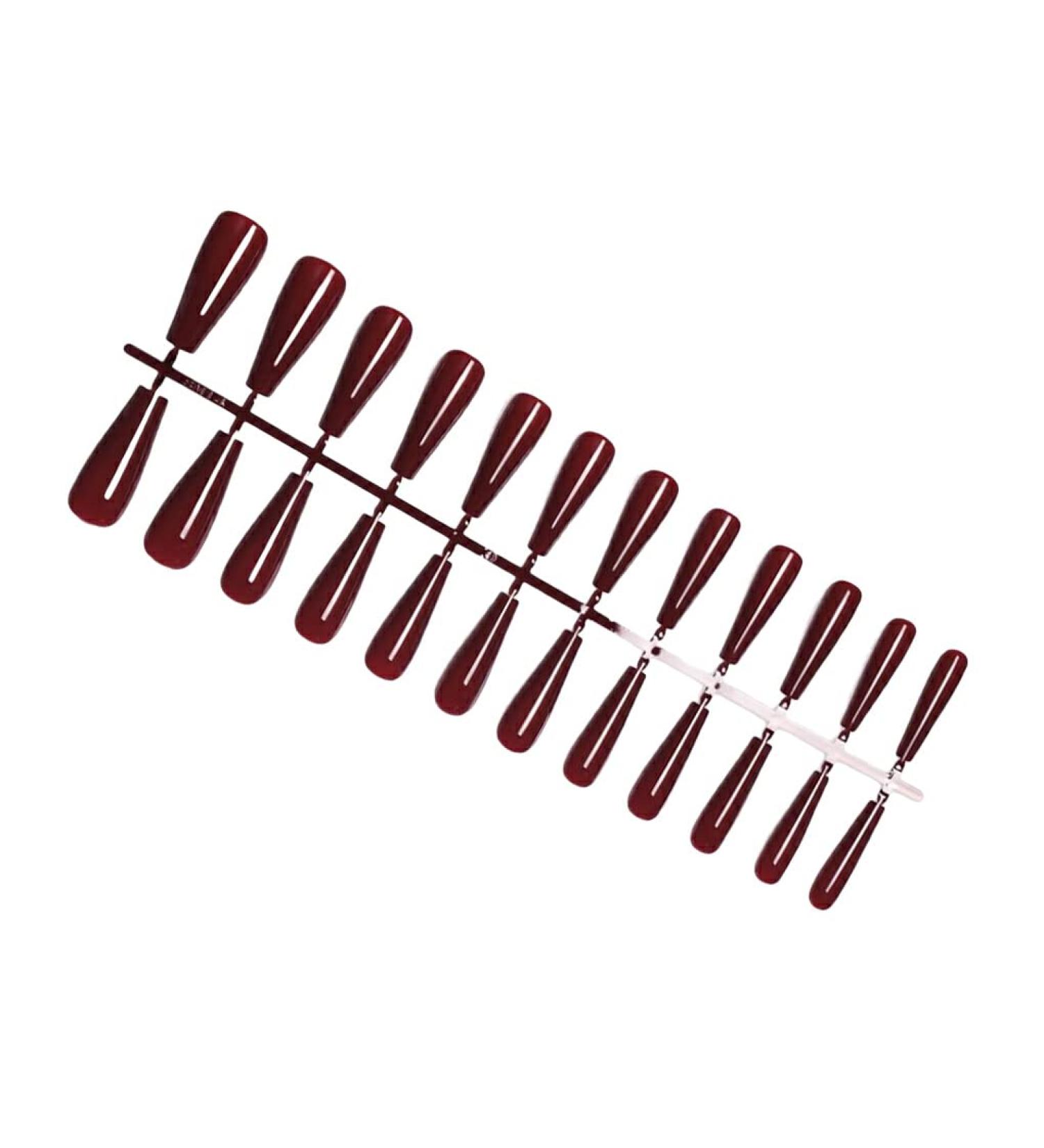 dijiusidy Nail Set French Style Scratch Resistant Press-on Fingernails Full Cover Removable for Trimble Adjustable Manicure Stickers Type 2 - Buy Online on GoSupps.com