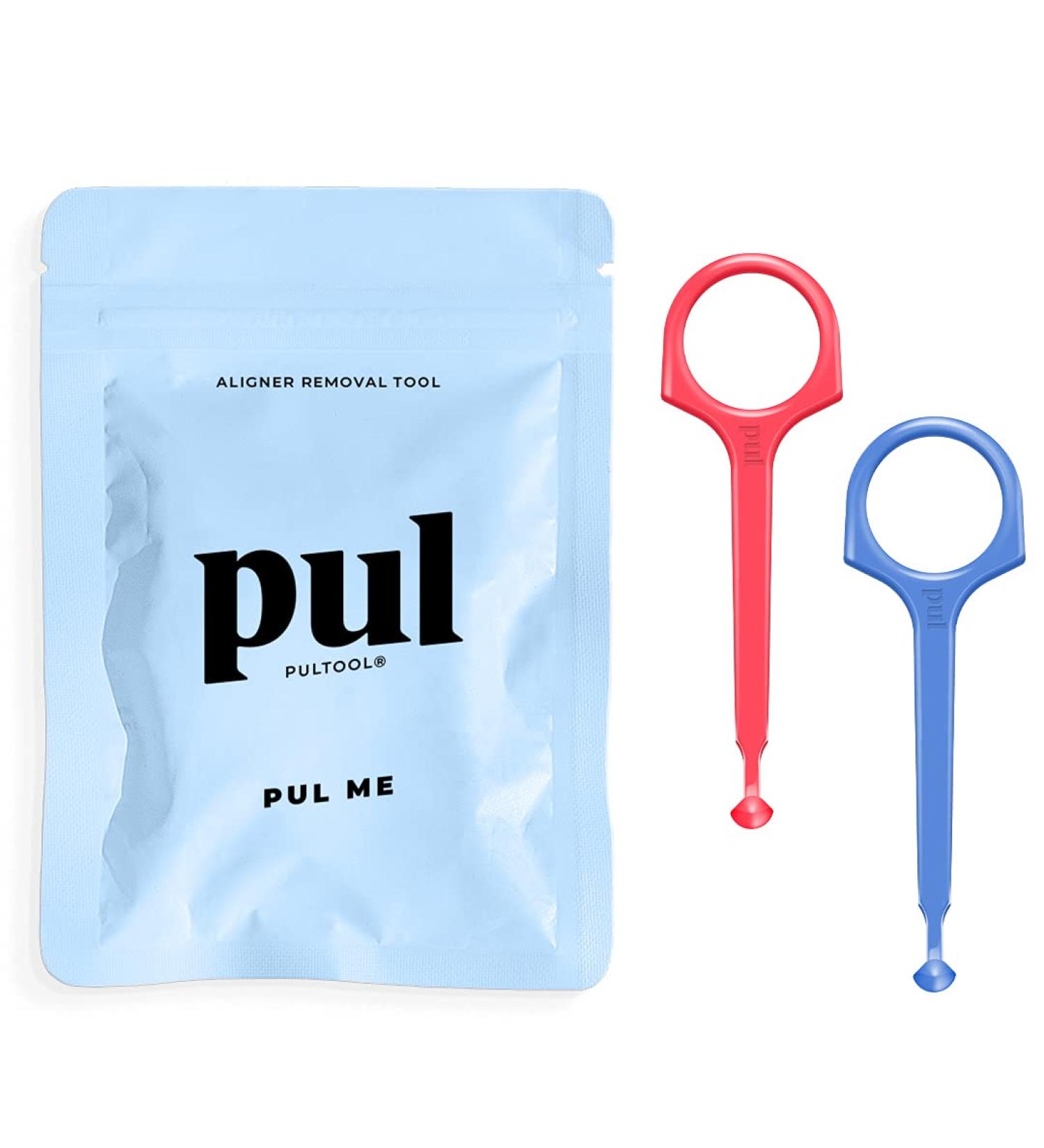 Clear Aligner Removal PUL Tool for Invisalign Braces | Compatible with Aligners & Retainers | Hygienic & Durable | By The Pultool - Buy Online on GoSupps.com