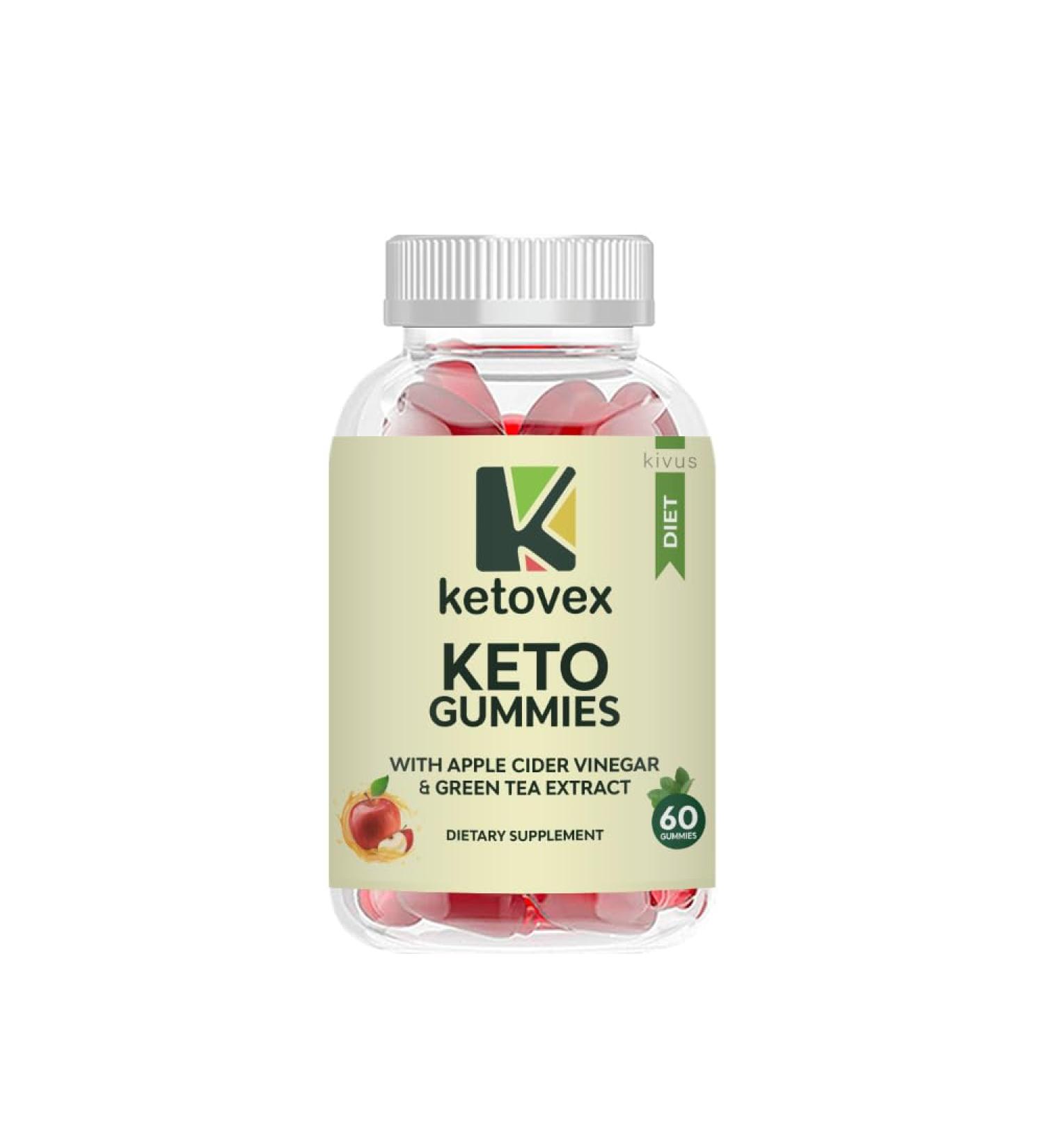 Ketovex Keto Gummies - Ketovex Keto ACV Gummies (Single 60 Gummies) - Buy Online on GoSupps.com