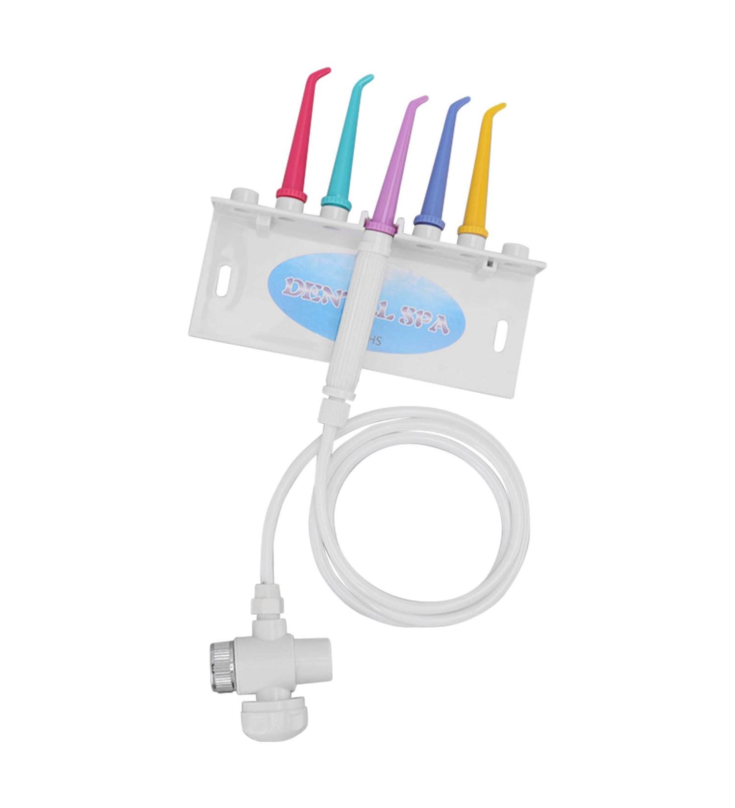Non-Electrical Oral Shower Faucet - 5 Colors | Safe Tooth Care Jet Tips for Effective Cleaning - Buy Online on GoSupps.com
