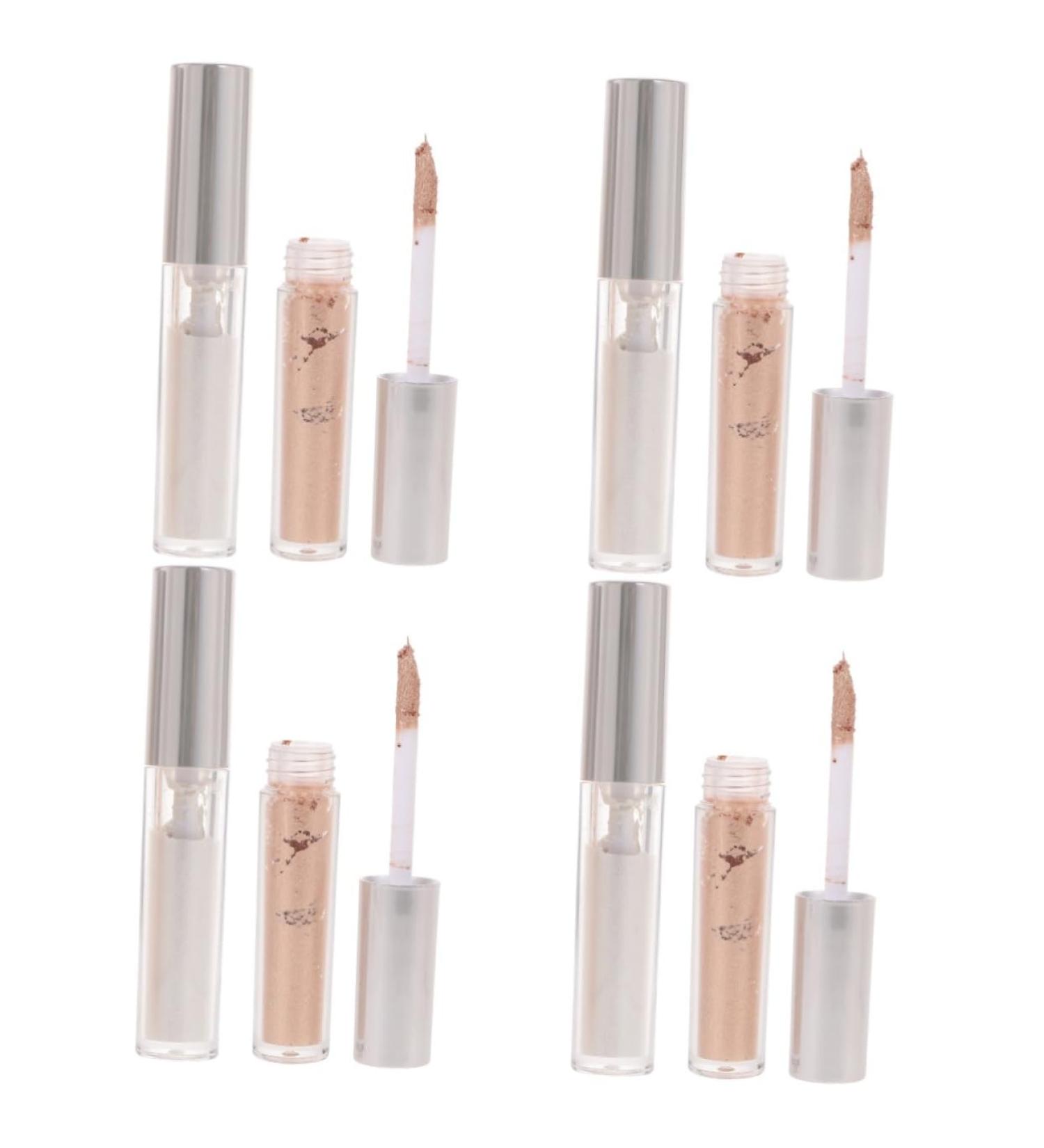 NOLITOY 8 Pcs Liquid Eyeshadow Highlighter Glow Eye Makeup White Makeup Liquid Eye Shadow Product Metal Miss - Buy Online on GoSupps.com