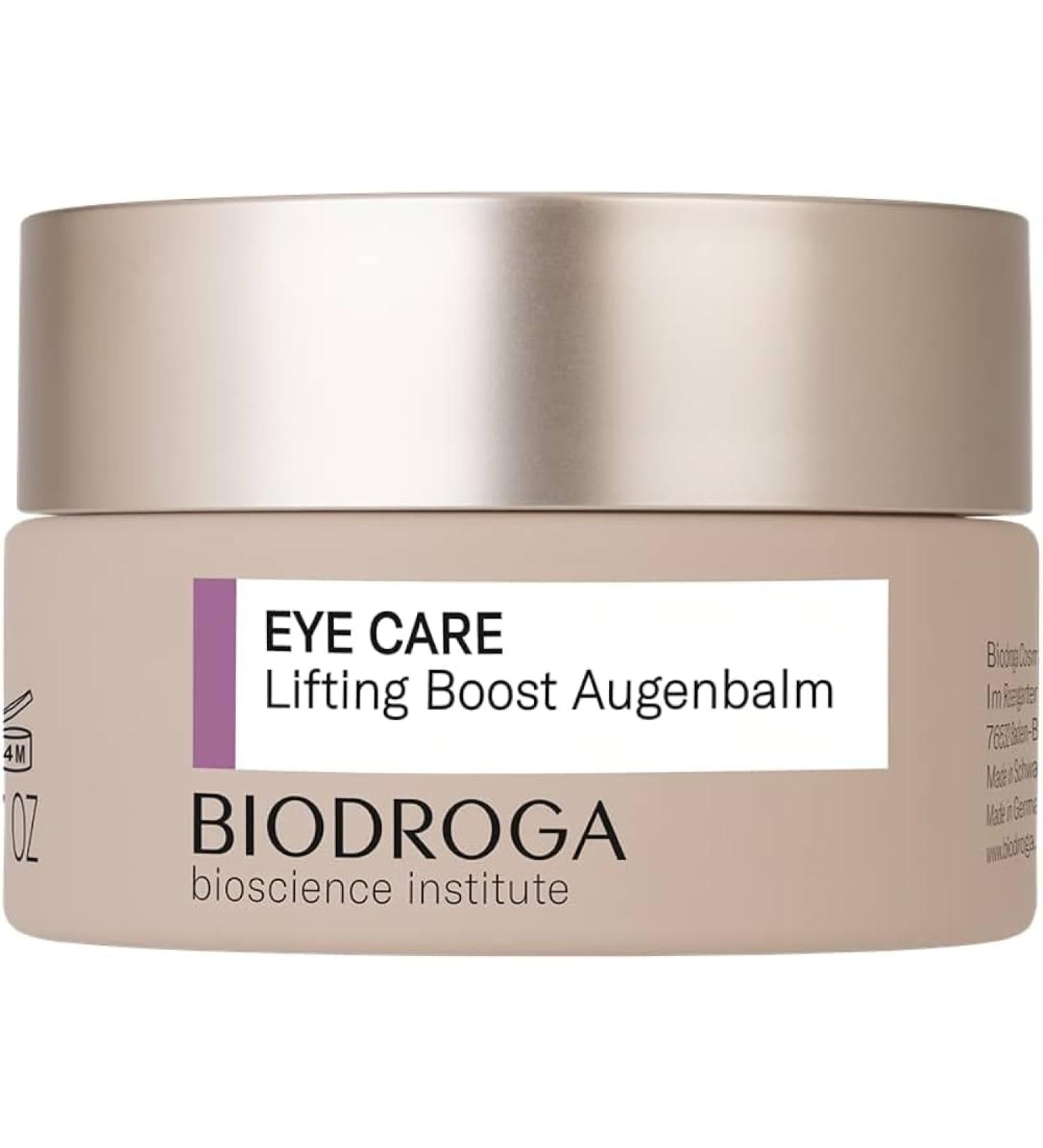 Biodroga Eye Care - Lifting Boost Balm .5oz - Made in Germany - with Black Forest Complex & Honey