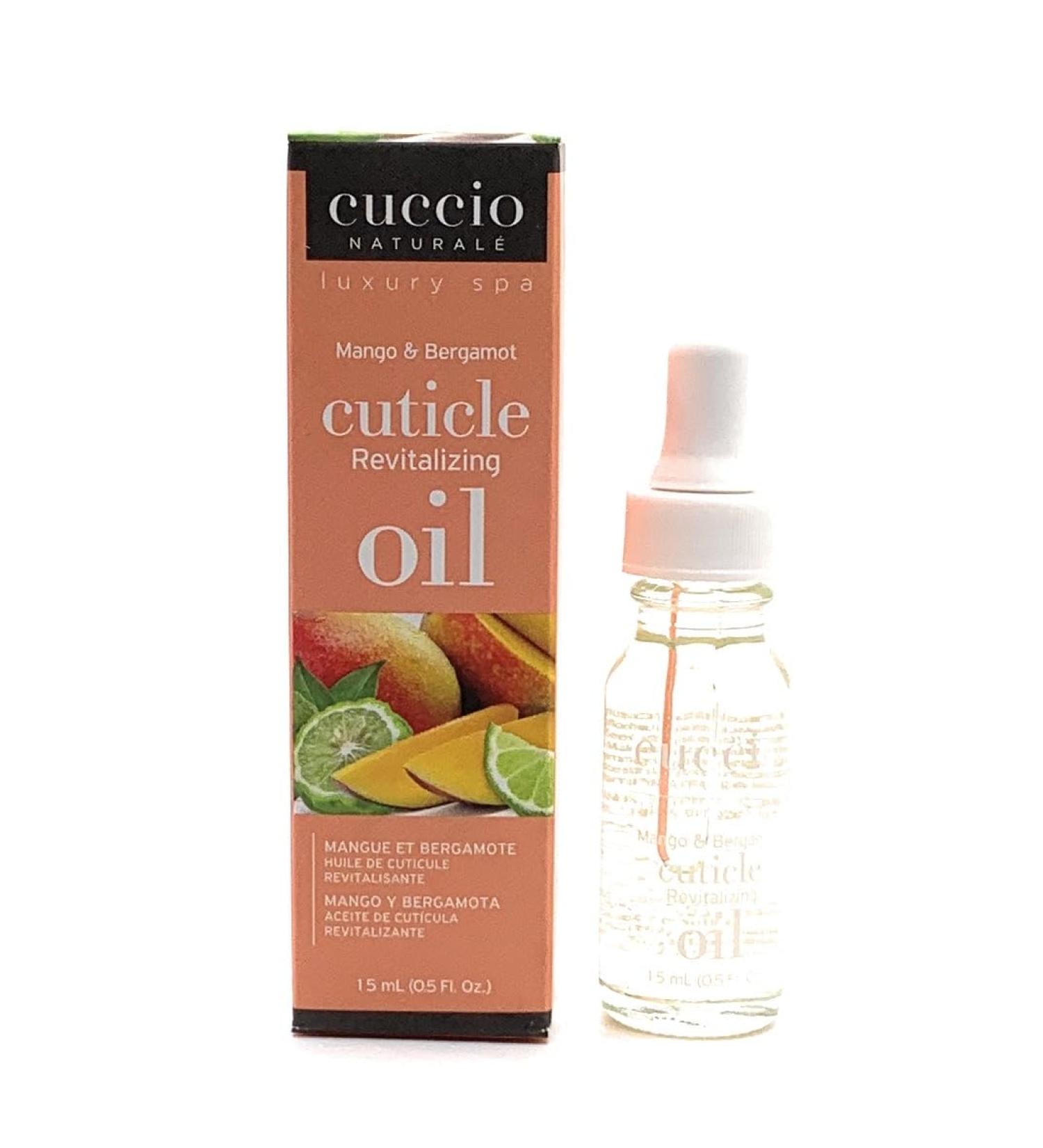 Cuccio Naturale Revitalizing Cuticle Oil - Mango & Bergamot - 15ml (1/2oz) - Buy Online on GoSupps.com