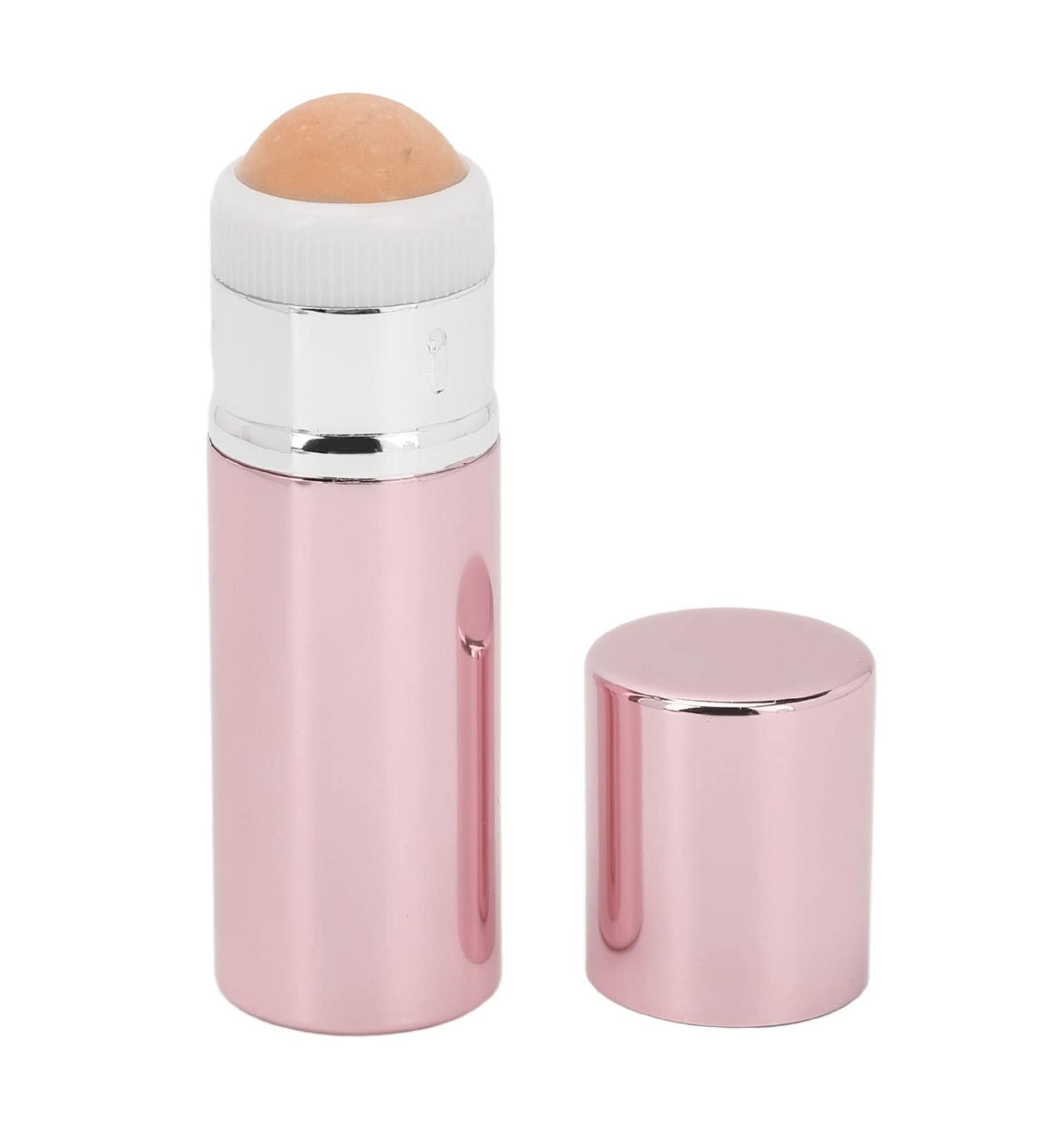Qukaim Oil Control Roller Oil Absorbing Face Roller Double Head Retractable Portable Oil Control Roller for Facial Skin Care Pink - Buy Online on GoSupps.com