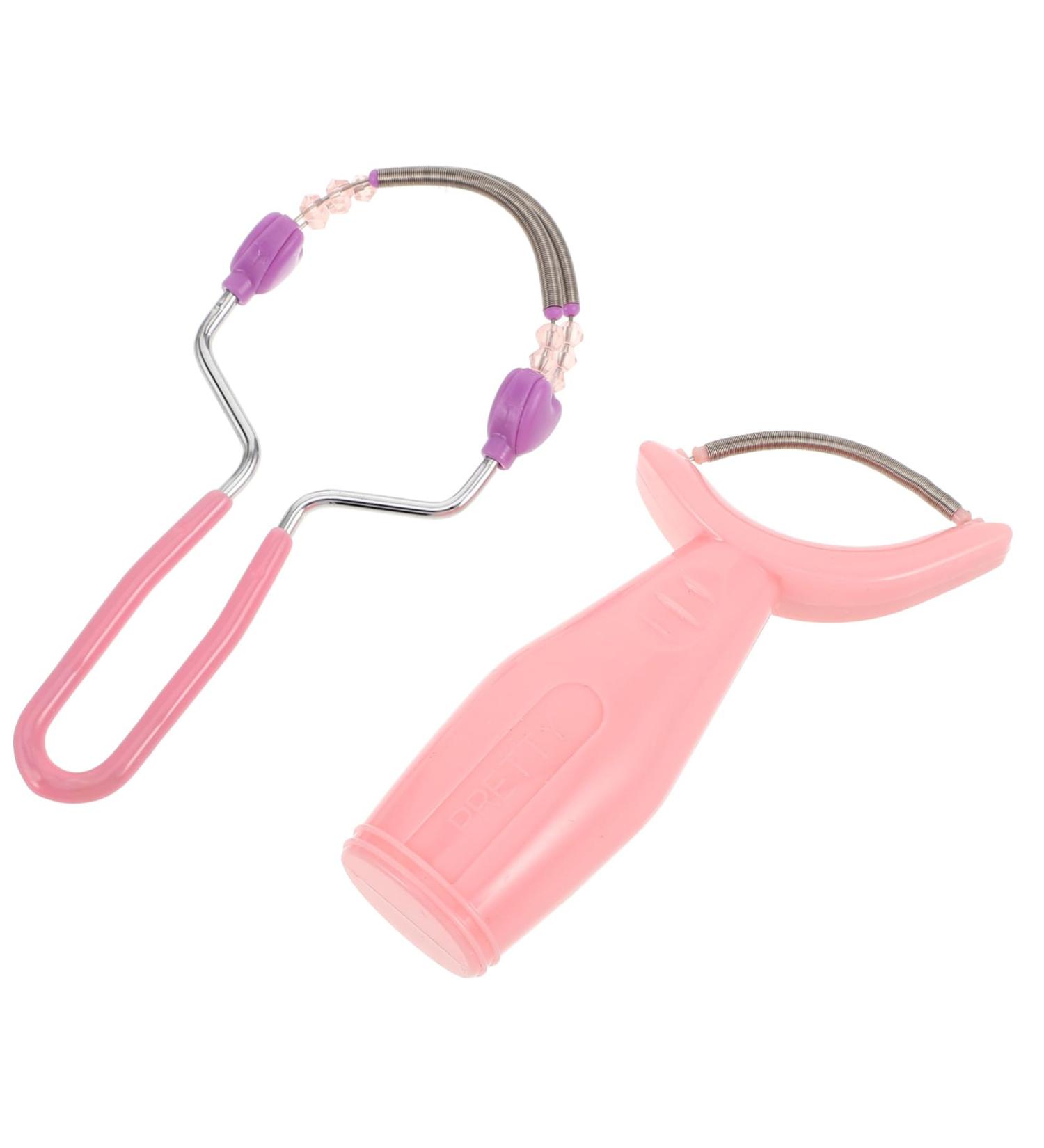 POPETPOP pilateur Visage Manuel Ressort Lot De 2 Portable limination Pr cise Poils Du Visage Et Transpiration Femmes Usage Facial - Buy Online on GoSupps.com
