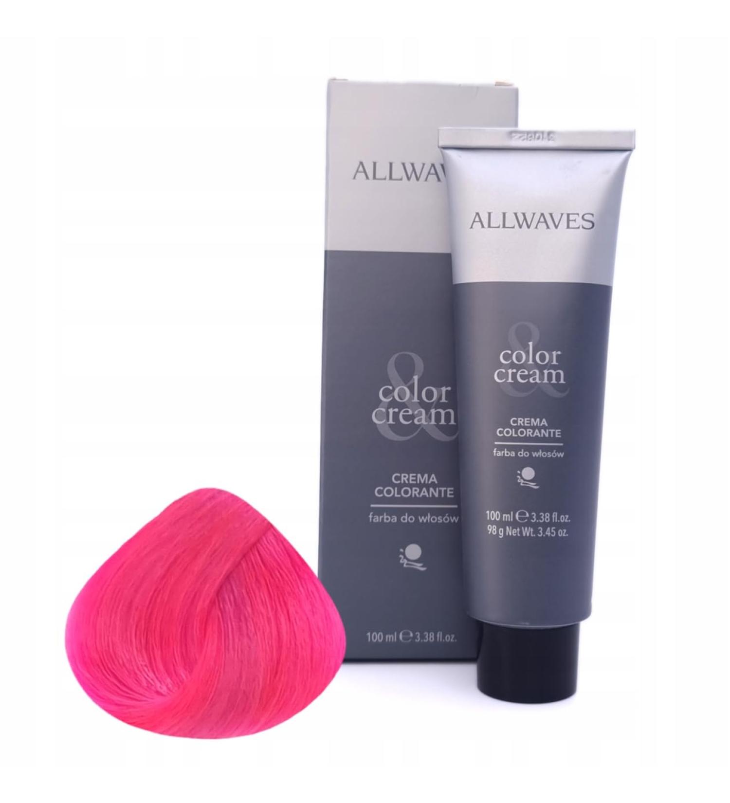  ALLWAVES ALLWAVES Professional Cream Color F888 Flash Fuchsia Hair Color 100 ml - Buy Online on GoSupps.com