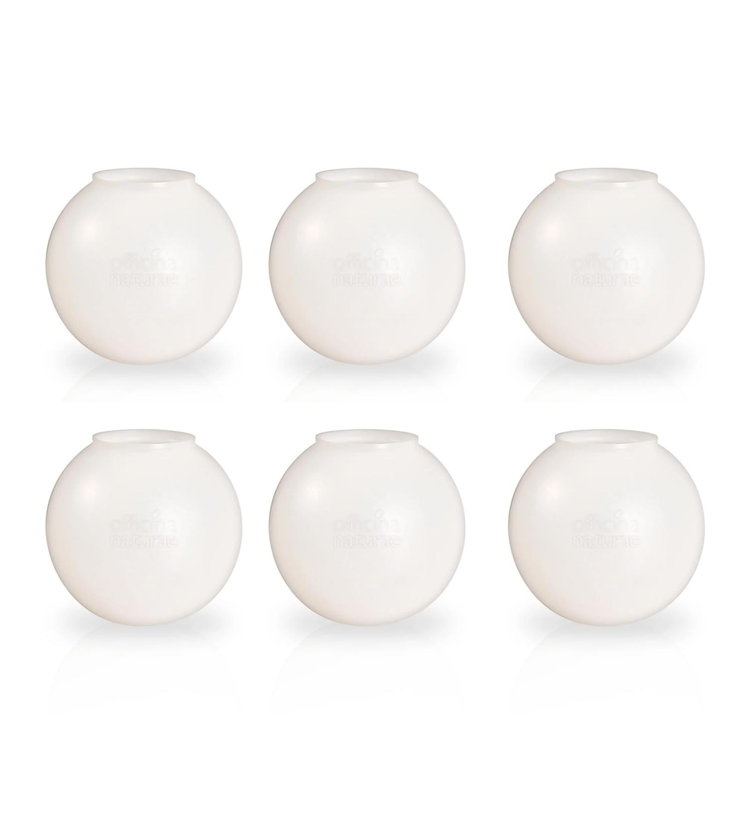 Officina Naturae Set of 6 Ecological and Graduated Measuring Balls for Washing Machine Powder and Liquid Laundry Made in Italy - Buy Online on GoSupps.com