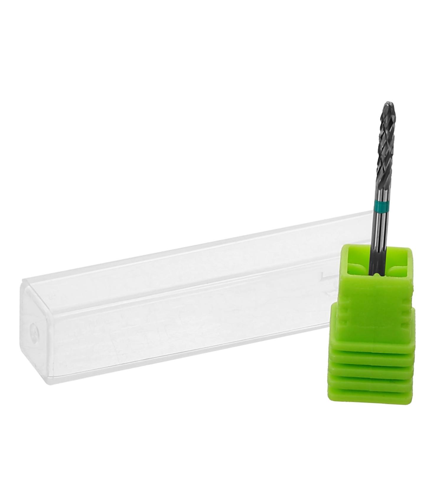 HONMEET Nail Polisher Nail Drill Bits Nail Art Tools Manicure Art Drill Bits Manicure Supplies Drill Bits for Nails Drill Bit for Acrylic Nails Nail Art Polishing Tools Tungsten Steel 7.00X1.30X1.30CM Green - Buy Online on GoSupps.com