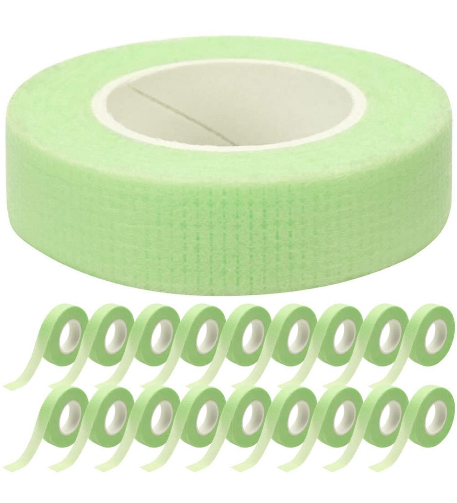 Beaupretty 20 Rolls Lash Grafting Tape Lash Extension Supplies Eyelash Fabric Tape Lash Lift Tape Make up Tape for Eyes Eyeshadow Tape Green Lash Tape Breathable Non-woven Fabric Extend - Buy Online on GoSupps.com
