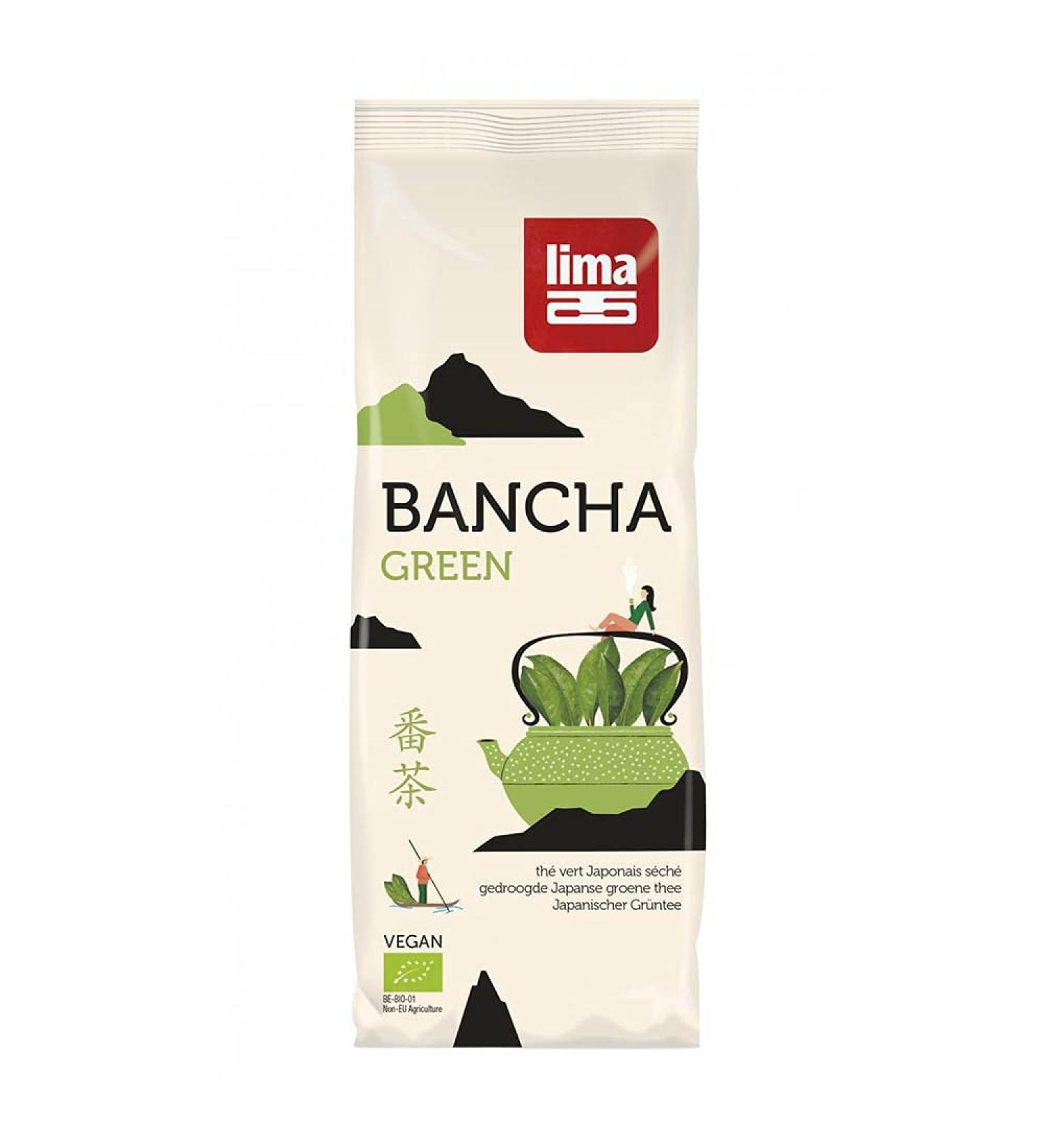 Lima Lima Green Tea Bancha in Bulk 100 g - Lot of 2