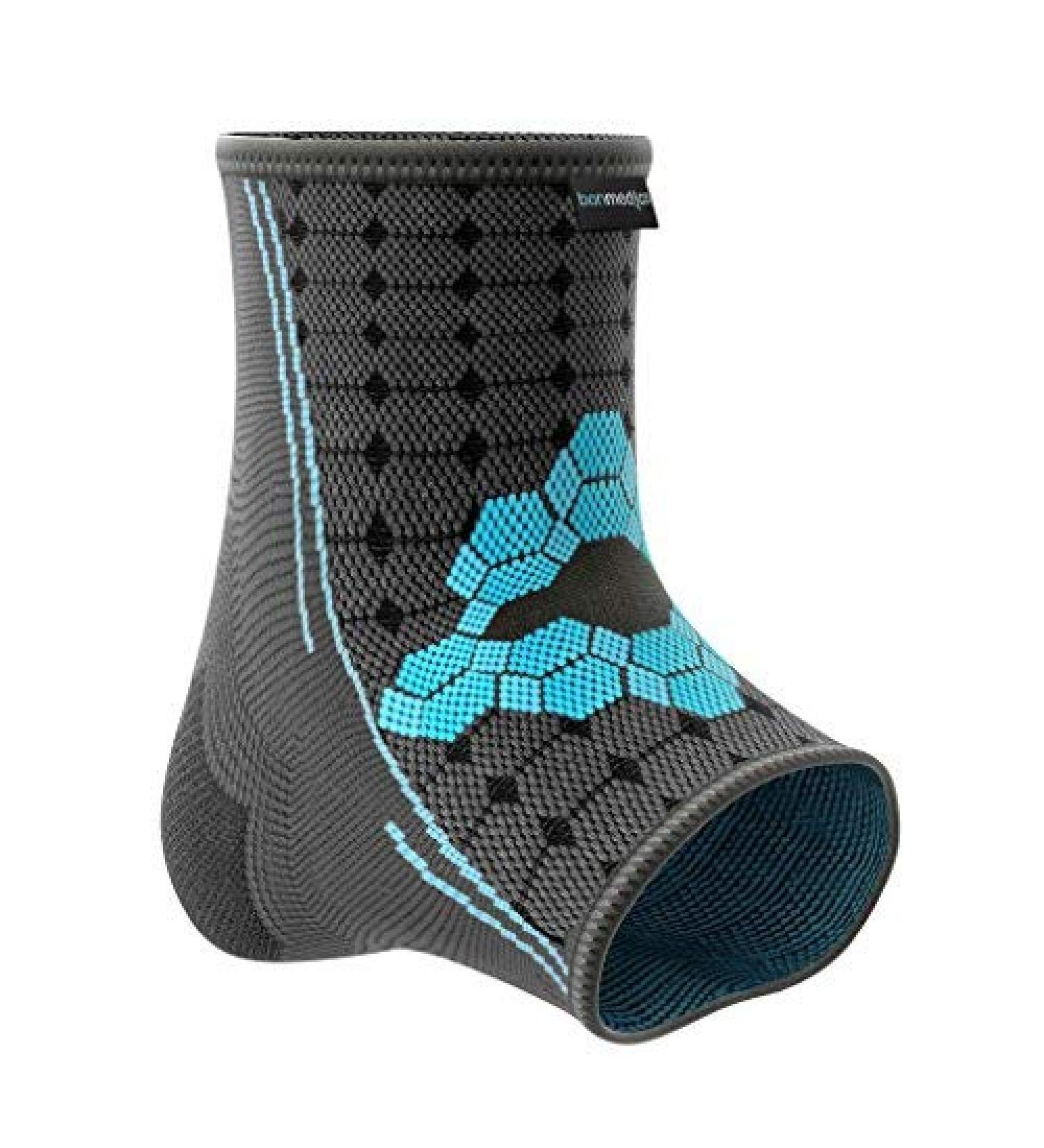 Bonmedico Non-Slip Ankle Bandage for Men & Women - Supportive Achilles Tendon Wrap - Unisex Gray Footbands - Ideal Wellness Gift - Buy Online on GoSupps.com