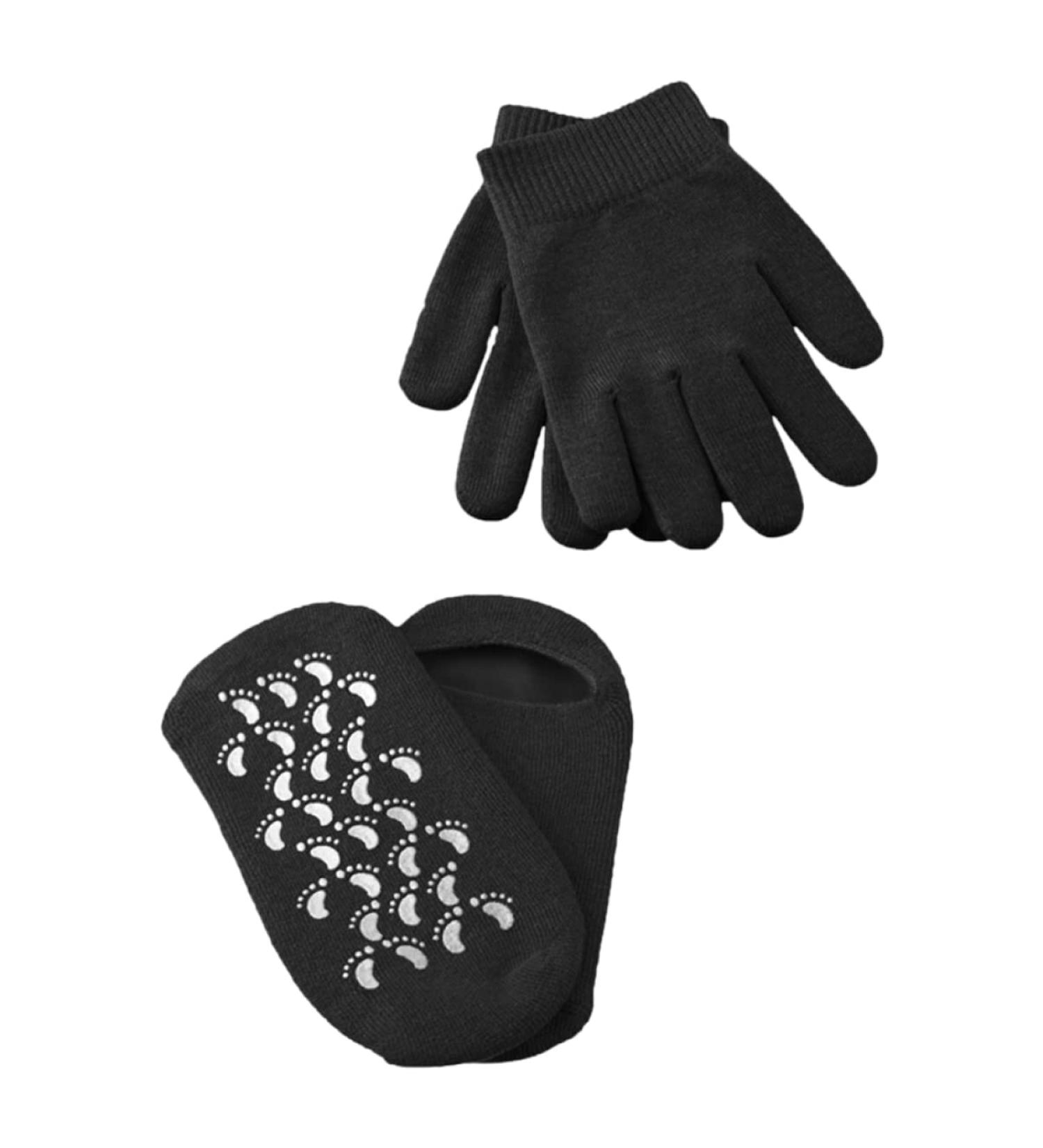 minkissy 2 Pairs Socks for Women Paraffin Gloves and Booties Moisturizing Gel Socks Womens Glove Features Socks for Women Heel Protector Heel Cushions Spa Socks Miss High Heel Lotion 20x8cm - Buy Online on GoSupps.com