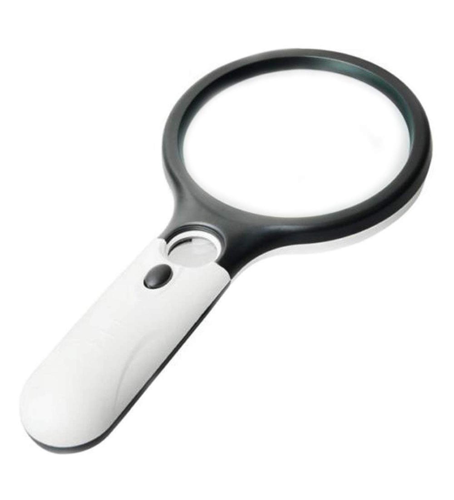 Torontoo Handheld 3 LED Light 45x Magnifier Reading Magnifying Glass Lens Jewelry Loupe White Light Magnifier-a - Buy Online on GoSupps.com