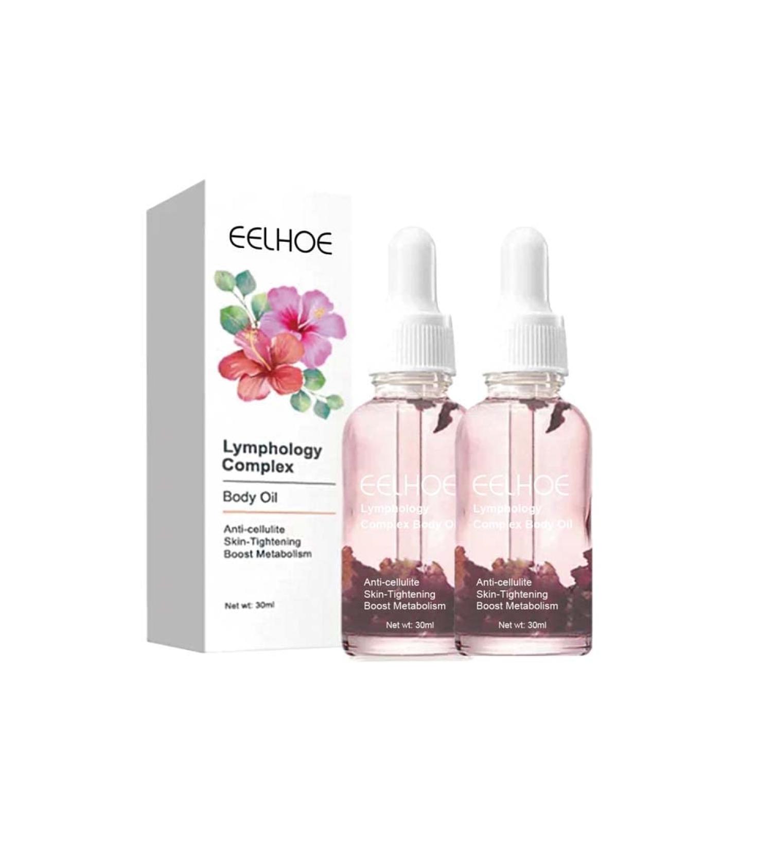 2PC Lymphology Complex Body Oil - Lymphatic Drainage & Massage Oil for Stress Relief Abdominal Drainage Swelling & Muscle Soreness Alleviation - Buy Online on GoSupps.com