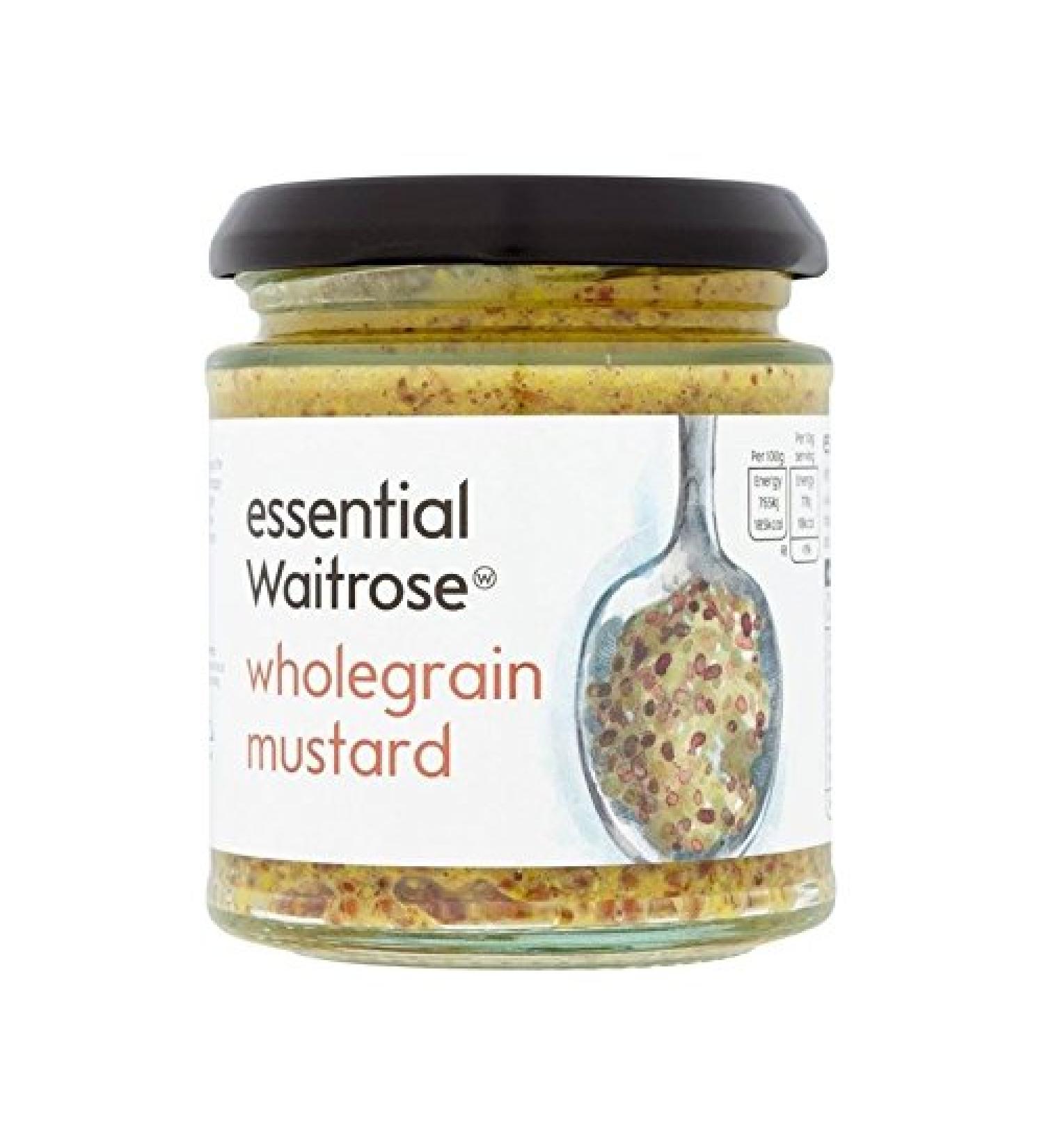 Mustard Old Fashioned Waitrose Essential 185G