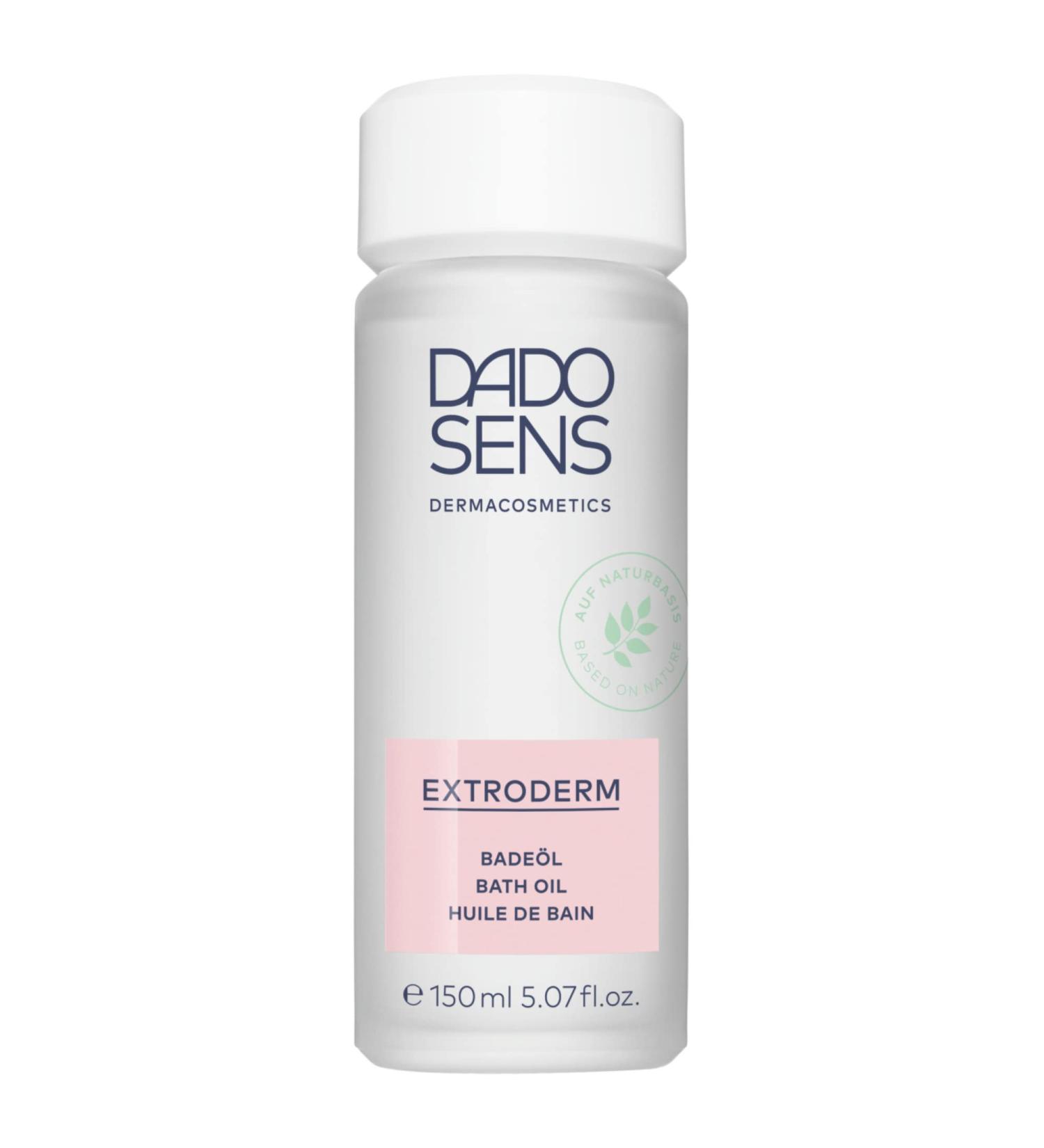 Dado Sens Extroderm Bade Oil 150ml | Soothing Bath Oil for Neurodermatitis & Psoriasis | Vegan & Gentle for Sensitive Skin Ideal for Children - Buy Online on GoSupps.com
