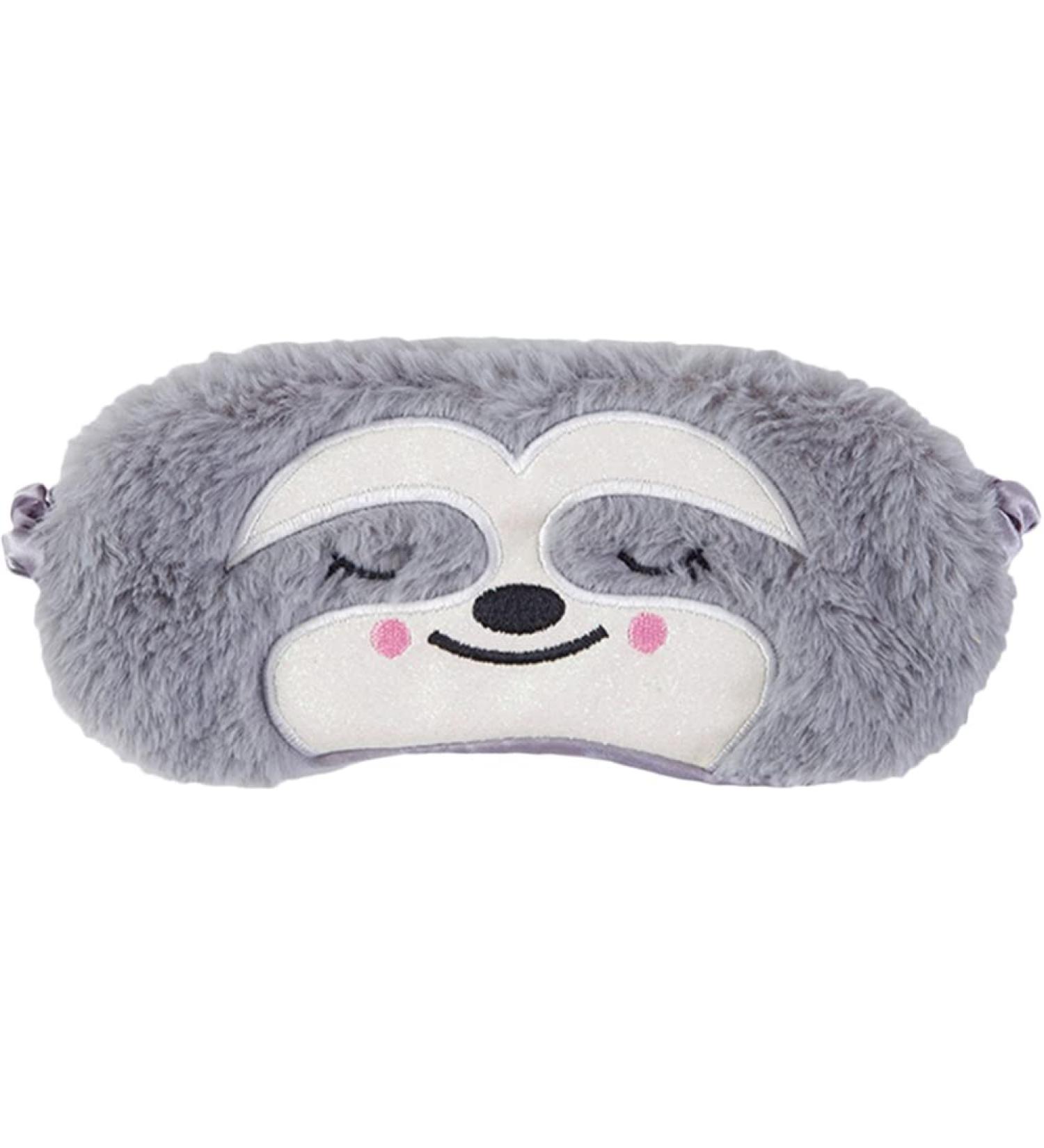 Beavorty Cartoon Blindfold Eye Mask - Cute Plush Satin Eye Masks for Sleeping | Ideal for Travel & Daily Use - Buy Online on GoSupps.com