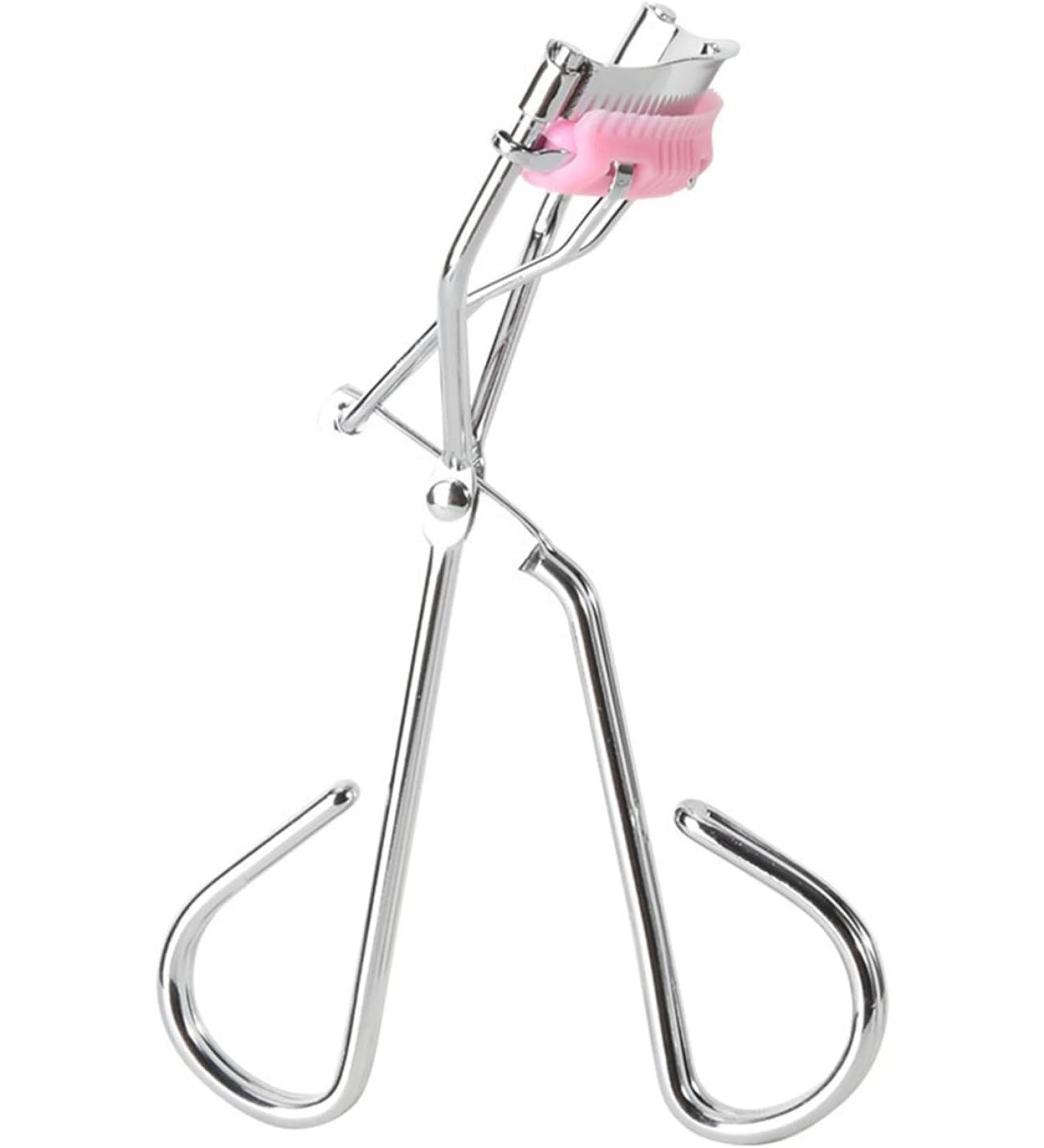 Buy Silver Eyelash Clip Long Lasting Curl Perfect Eyelash Curler with Comb for Makeup International Shipping Available - Buy Online on GoSupps.com