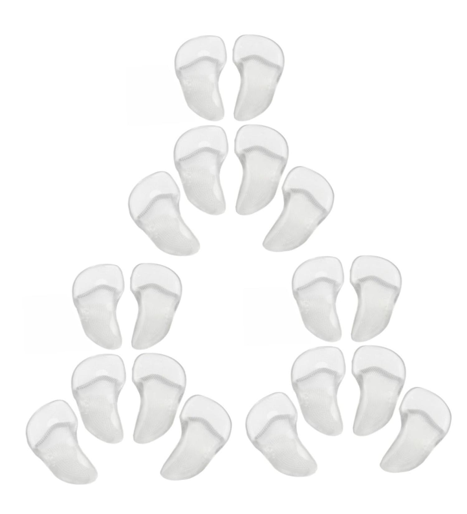 Healvian 9 Pairs Silicone Shoe Inserts - Back Heel Pads & Metatarsal Cushions for Heels | Arch Support Half Insoles - Buy Online on GoSupps.com