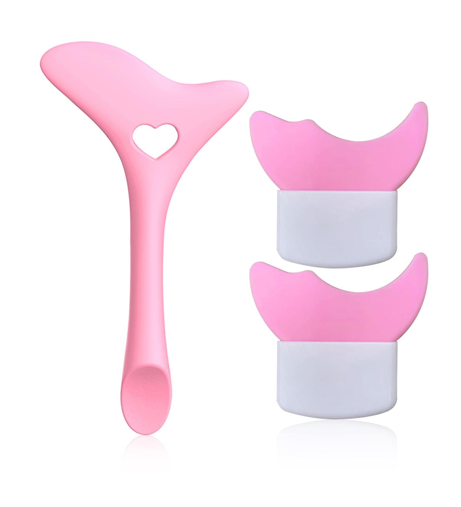 NewBang 3PCS Eyeshadow and Mascara Shield Applicator Set | Professional Silicone Eye Makeup Tools - Buy Online on GoSupps.com