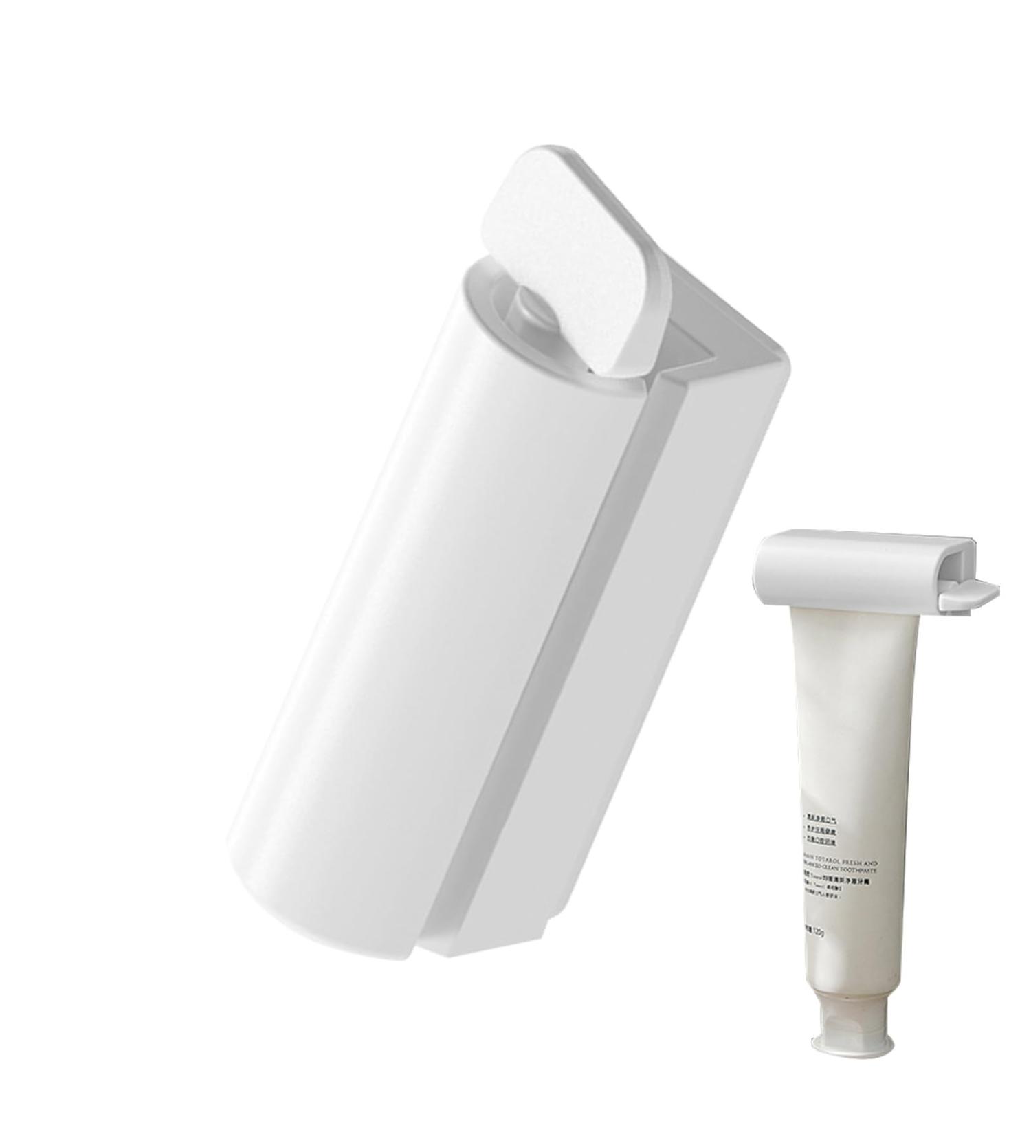 Toothpaste Tube Squeezer - Magnetic Wall Mounted Toothpaste Tube Roller Toothpaste Squeezer Dispenser for Family Washroom Bathroom Simple and Practical Puts an End to Waste - Buy Online on GoSupps.com