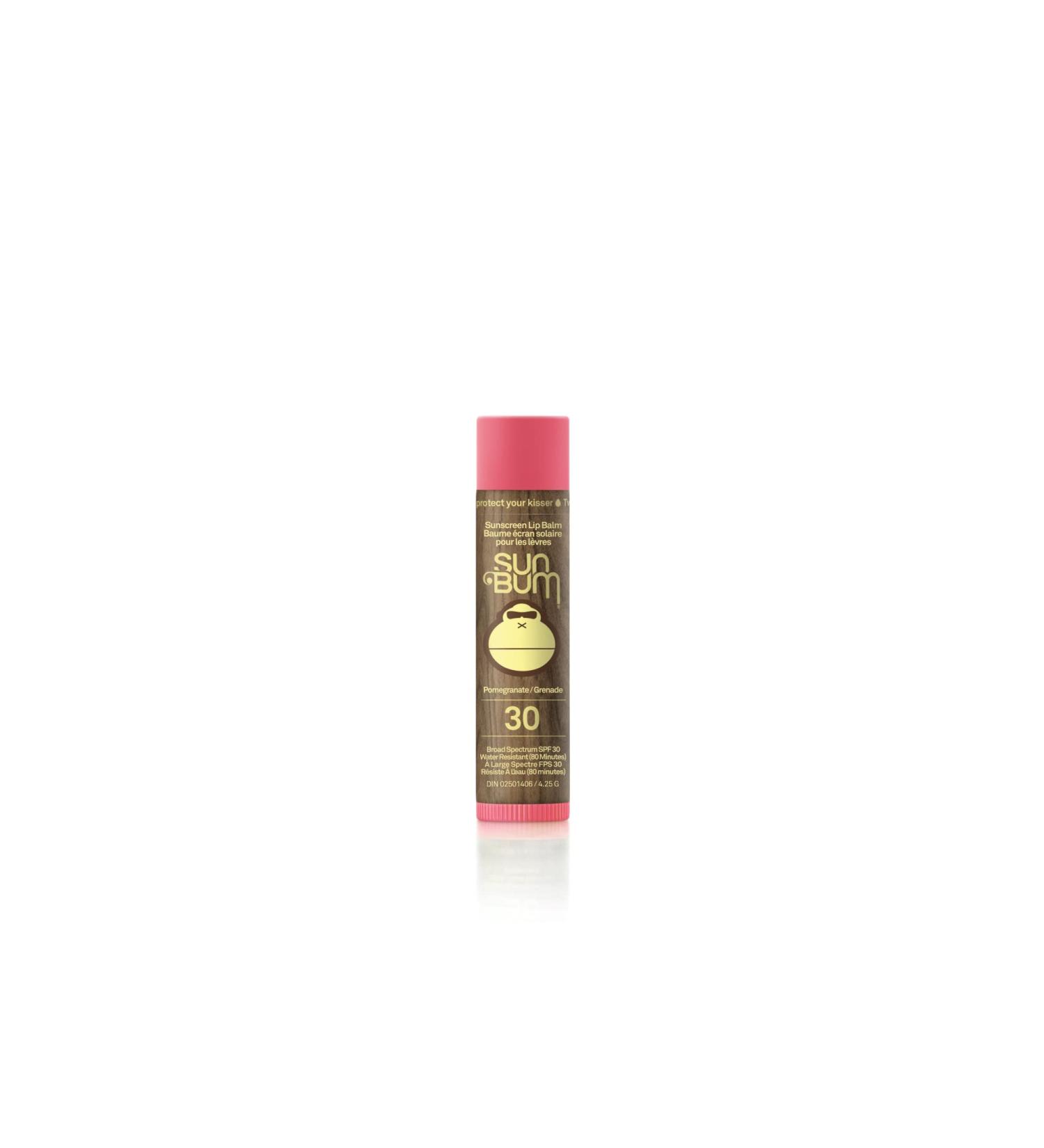 Sun Bum Sunscreen Lip Balm Pomegranate Spf 30 Pomegranate 4.25 g - Buy Online on GoSupps.com