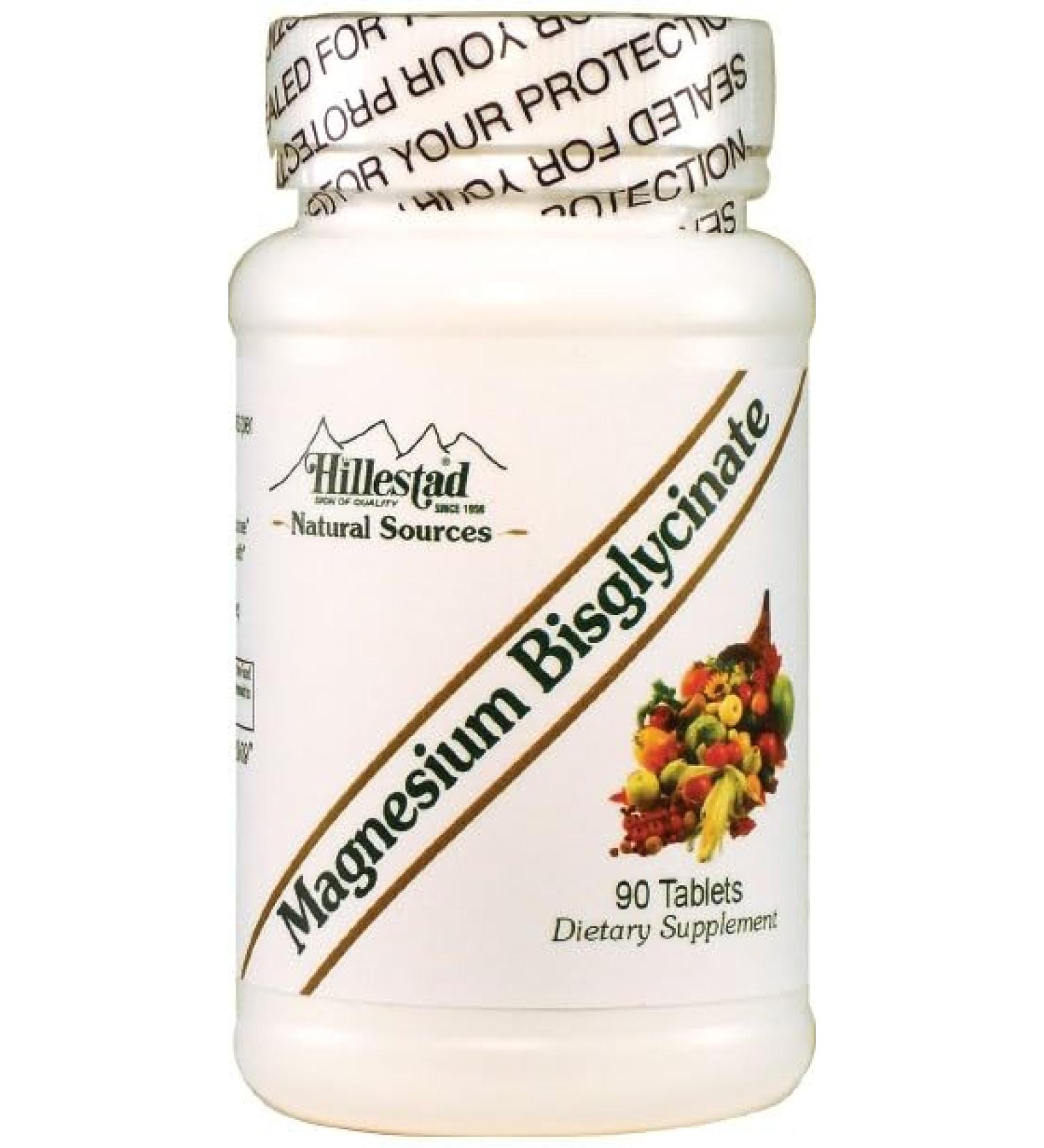 Hillestad Pharmaceuticals - Magnesium Bisglycinate - 90 Tablets