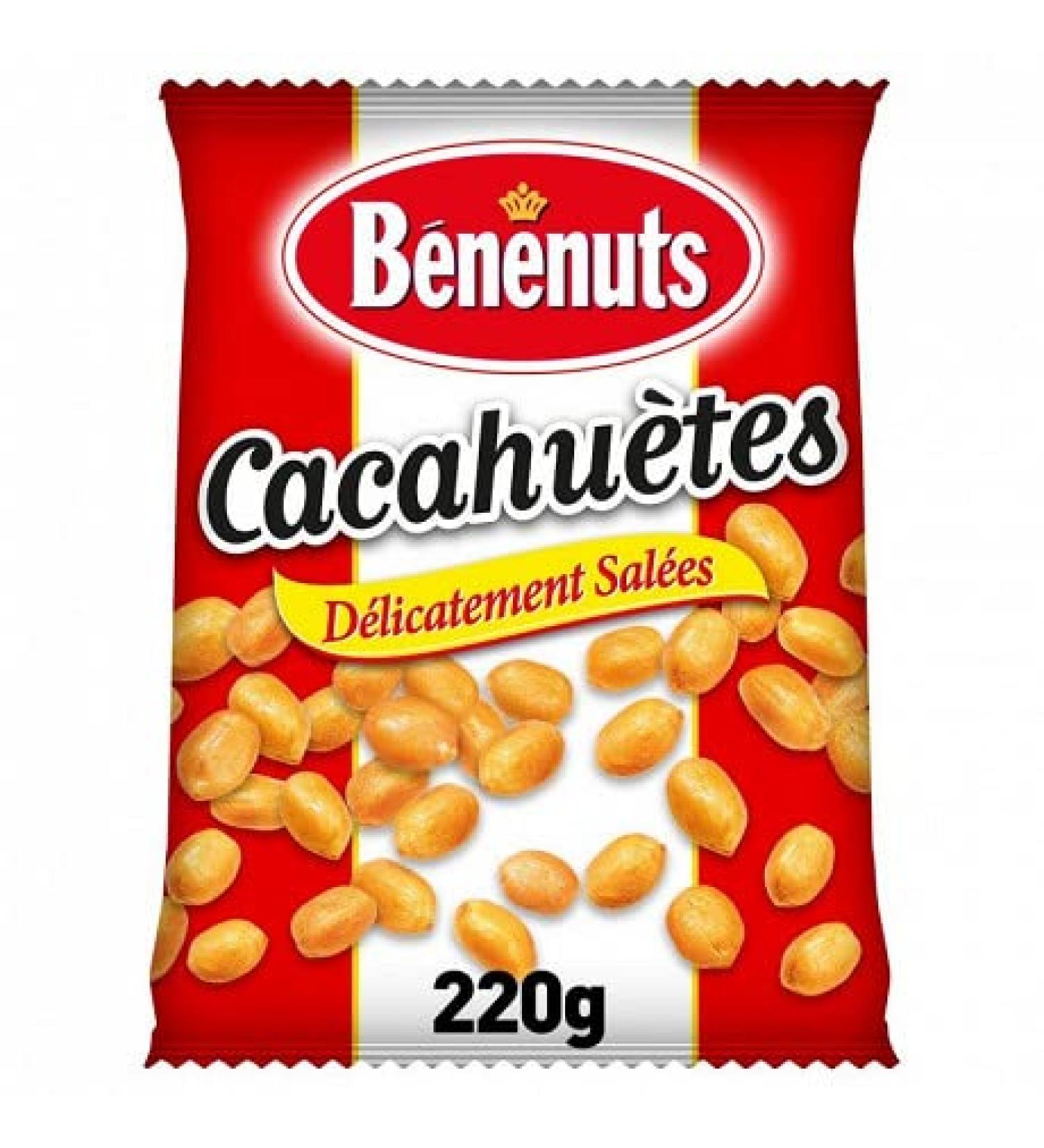 Cacahu tes Grill es Sal es 220G|B n nuts|(Lot De 4)|Best Deal