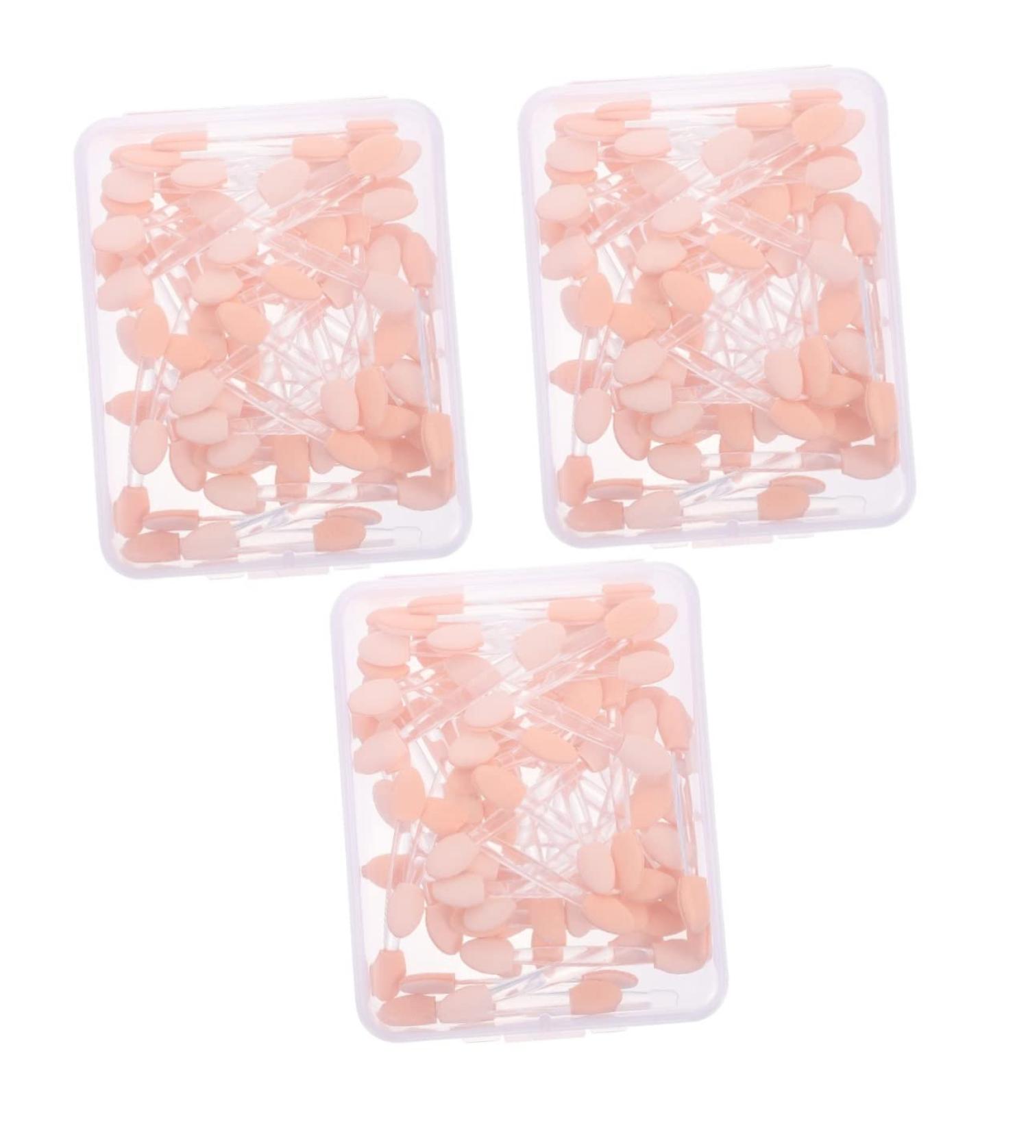 Ipetboom 150 Pcs Double Ended Eyeshadow Brush Makeup Brush Rubber Sponge Makeup Eyeshadow Makeup Tools Boxed 6x1cmx3pcs As Shownx3pcs - Buy Online on GoSupps.com