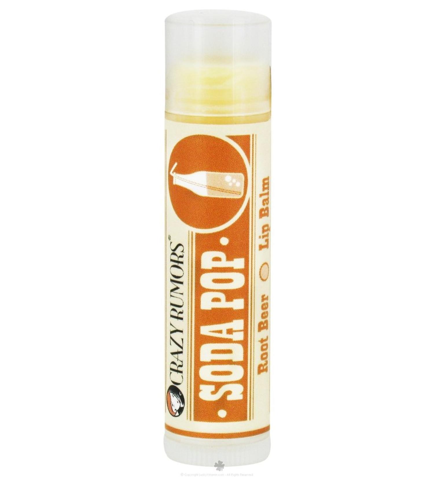 Crazy Rumors Root Beer lip balm