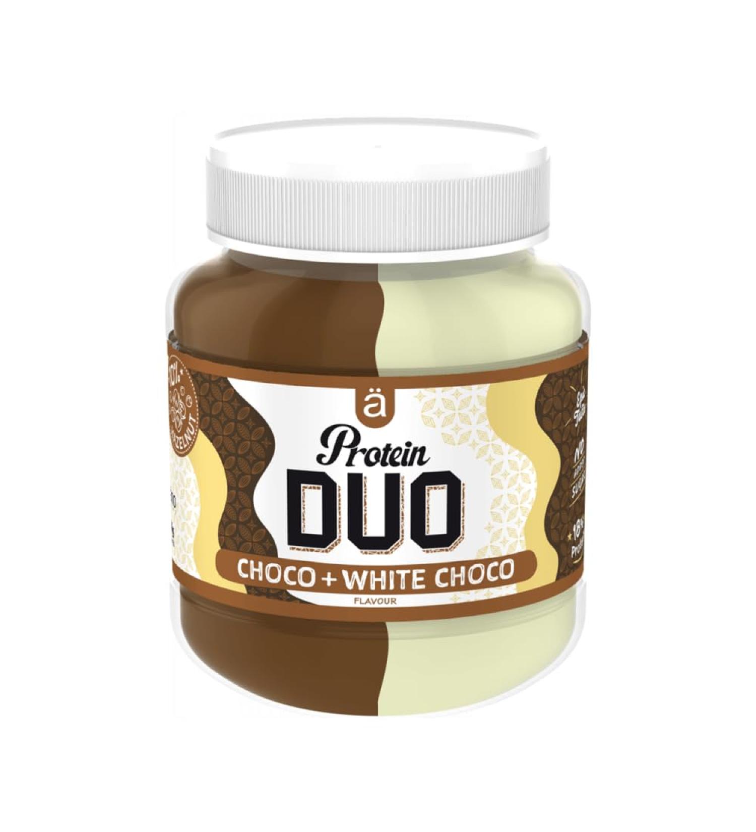 NanoSupps Protein Cream (400g) DUO - Chocolate/White Chocolate DUO - Chocolate / White Chocolate 400g