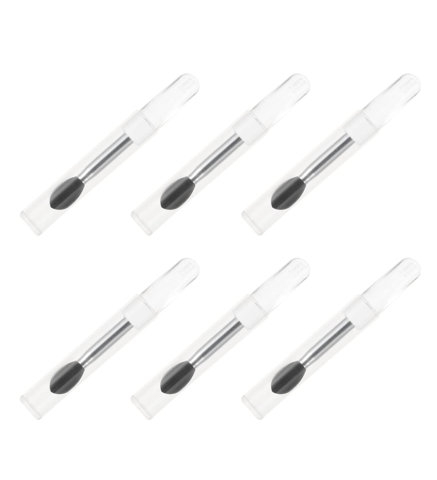 6pcs Silicone Lip Mask Brush Set - Lipstick Applicator & Makeup Tool for Perfect Lips - Black Beauty Supply - Buy Online on GoSupps.com