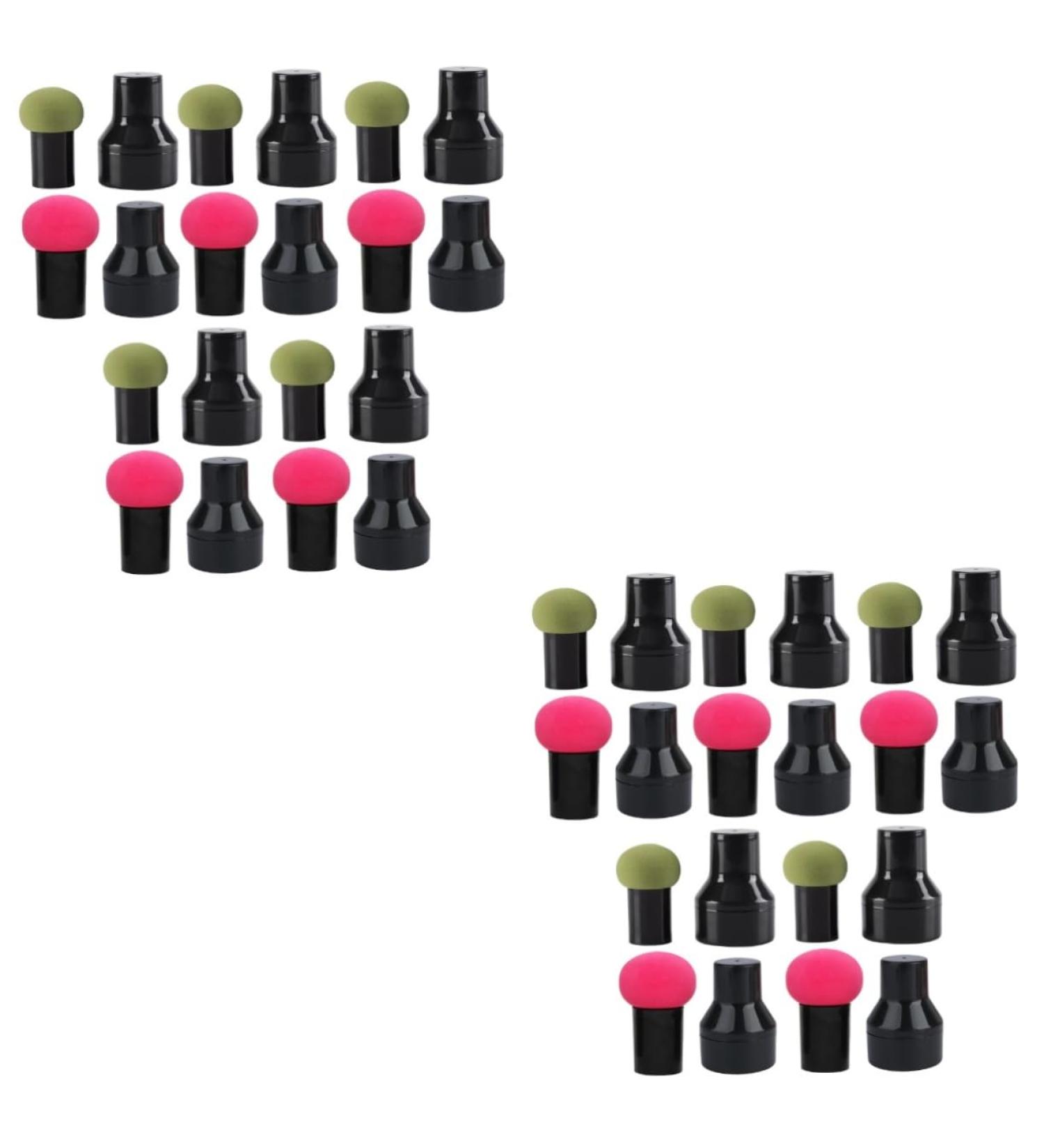 MAGICLULU 20 Sets Mushroom Head Puff Triangle Makeup Puff Beauty Sponge Cotton Pads for Face Small Makeup Puff Simple Makeup Powder Pad Makeup Powder Puff Dry Puff Cosmetic - Buy Online on GoSupps.com