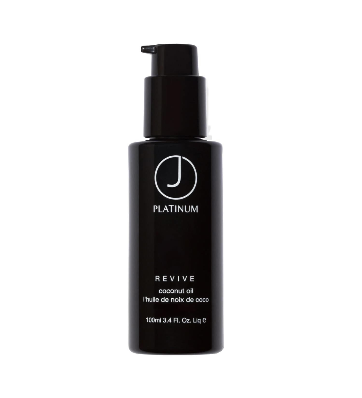 J Beverly Hills Platinum Revive Hair Oil with Argan Oil for Heat Protection (0.33 Oz 3.4 Oz 8 Oz) 3.5 Fl Oz (Pack of 1) - Buy Online on GoSupps.com