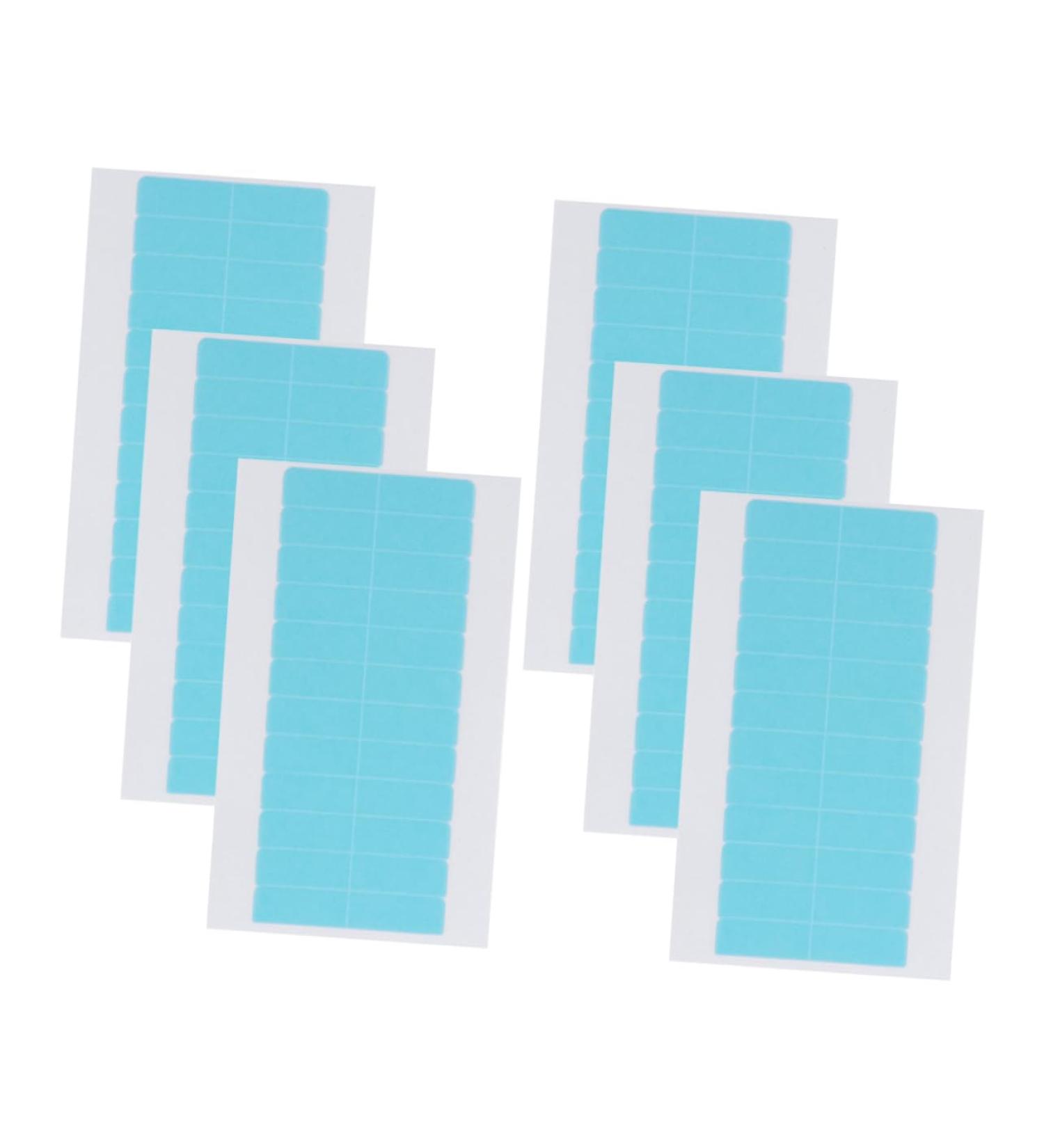 Housoutil 6 Wigs Tape wig replace extension belt adhesive tape Extension Tape double stick tape Label supplies extend film Reissue block patch Headband pu double sided - Buy Online on GoSupps.com