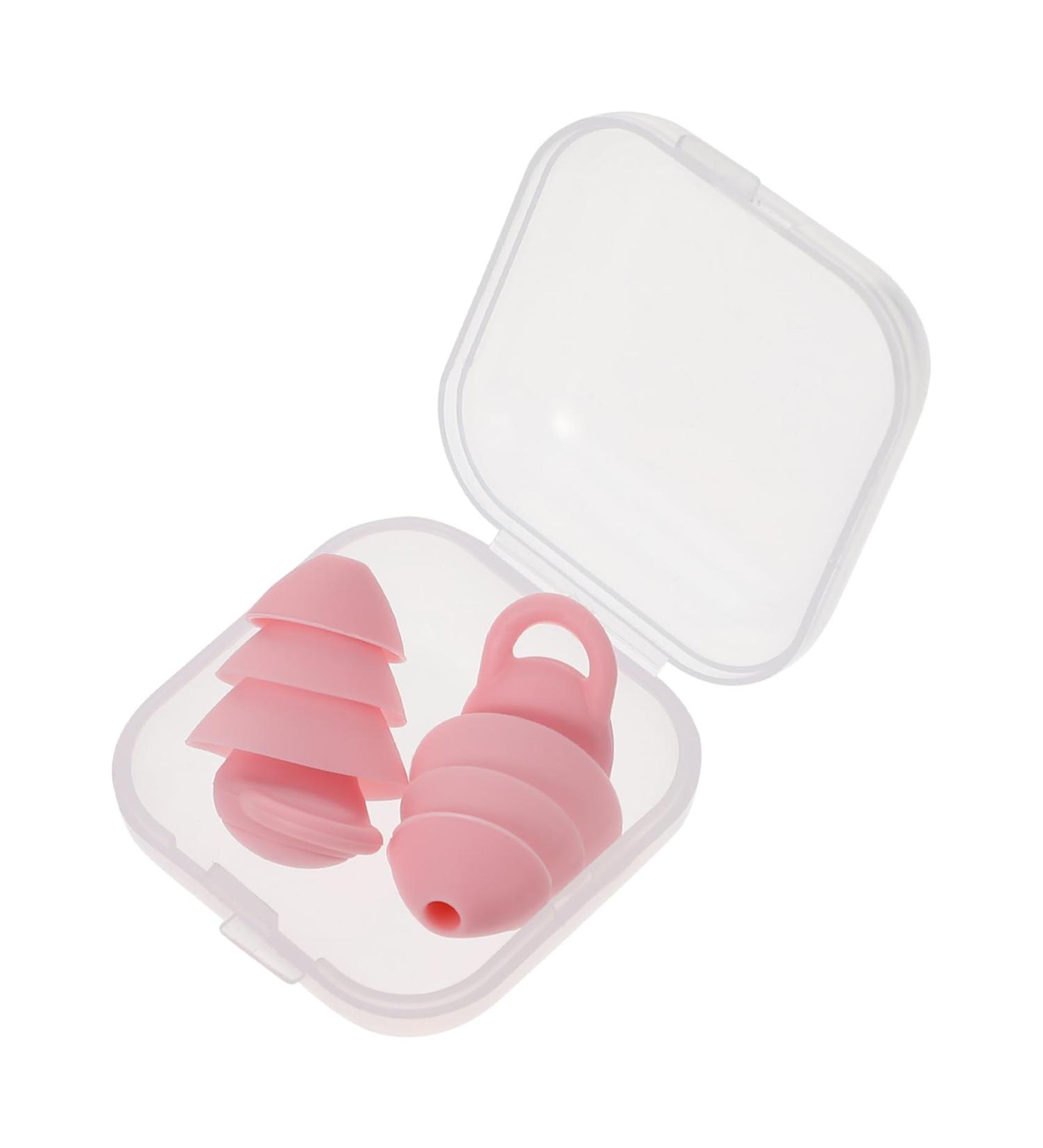 Beaupretty Anti Noise Shooting & Sleeping Earbuds - Noise Cancelling Travel & Dormitory Supplies - Pink (1 Pair - Buy Online on GoSupps.com