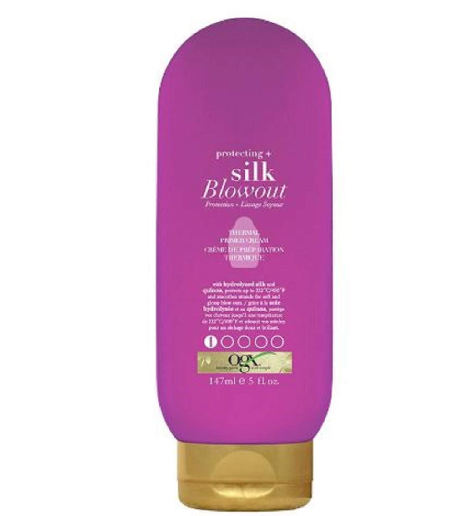 Ogx Protecting + Silk Blowout Thermal Primer Cream 147 ml