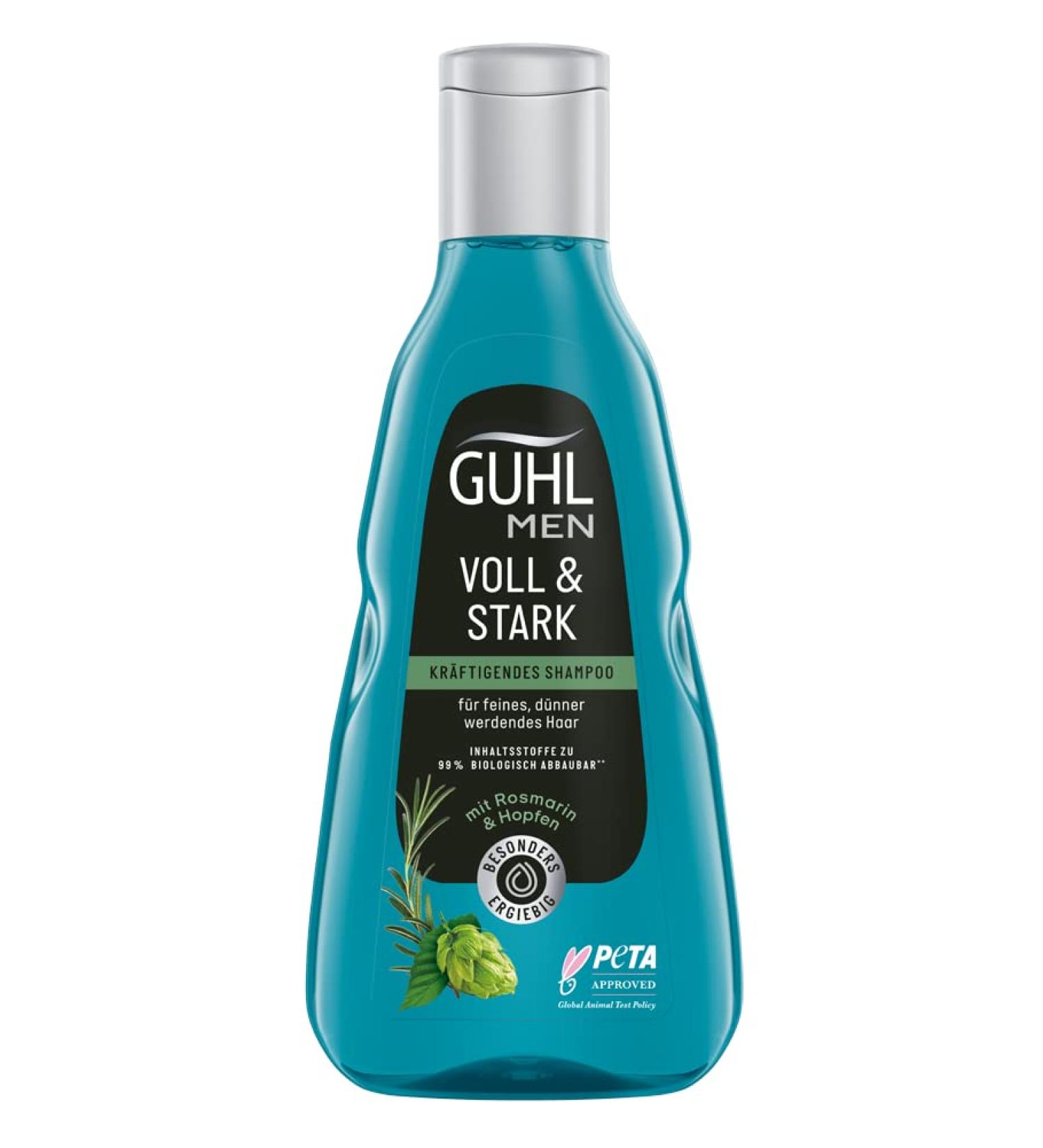 Guhl Shampoo Men Full & Stark - Capacity: 250 ml - Hair type: fine fine normal  - Buy Online on GoSupps.com