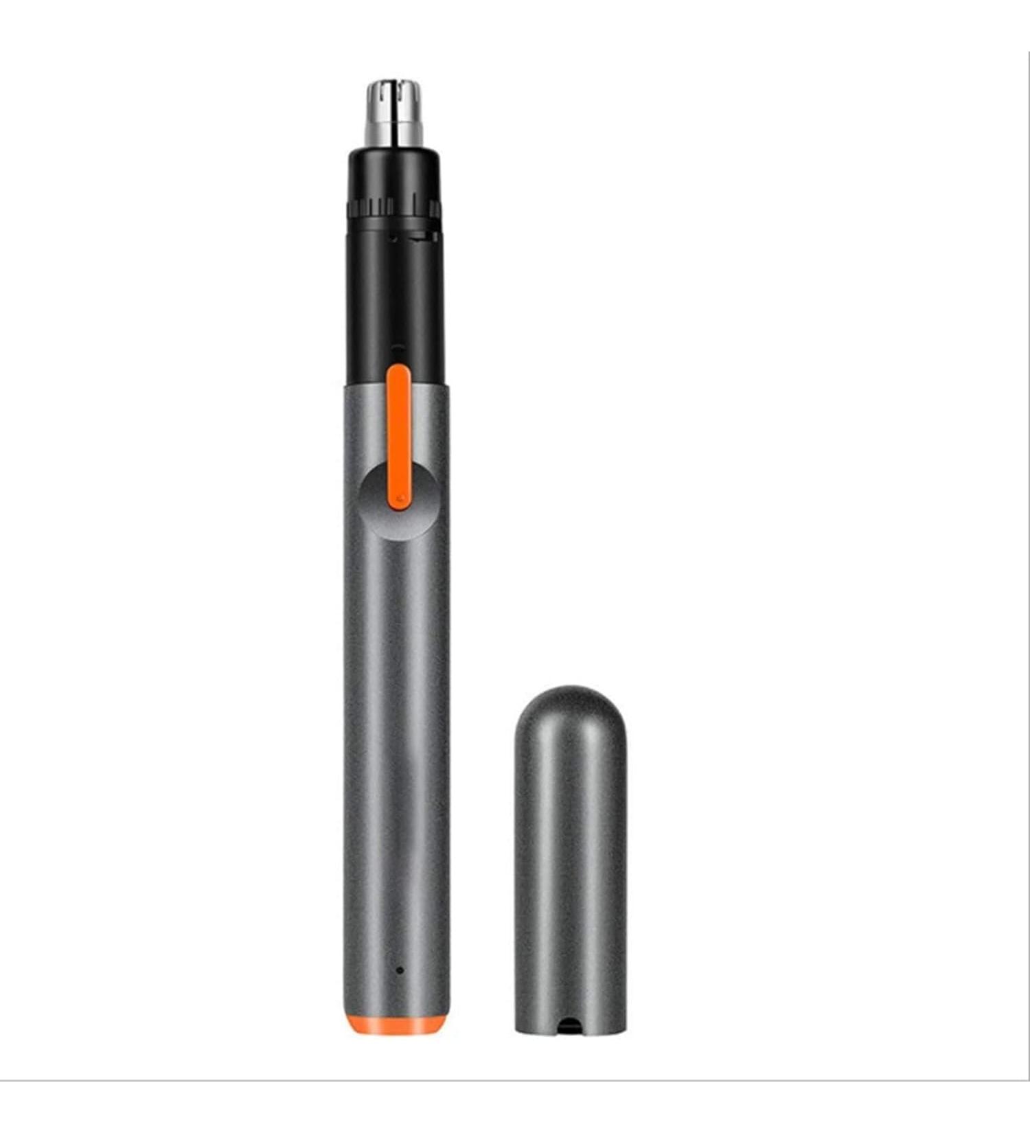Buy USB Rechargeable Ear & Nose Hair Trimmer - Portable 360 Rotating Clipper with Protection Cap - Easy to Clean & Use (Black - Buy Online on GoSupps.com